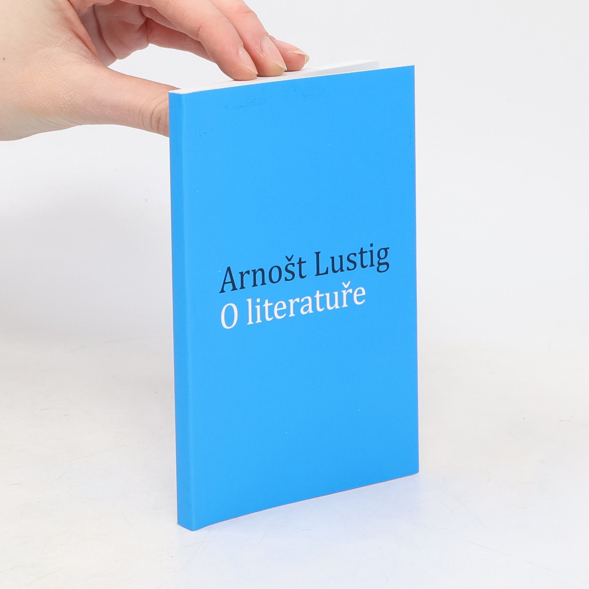 Arnošt Lustig O literatuře. Štěpán a Anna. Stephen and Anne. Stéphane et Anna