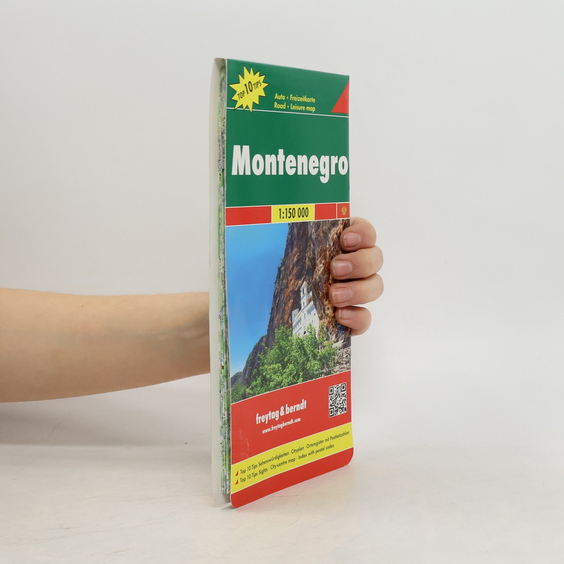 AA.VV. AK 0713 Černá Hora 1:150 000 / automapa + mapa pro volný čas