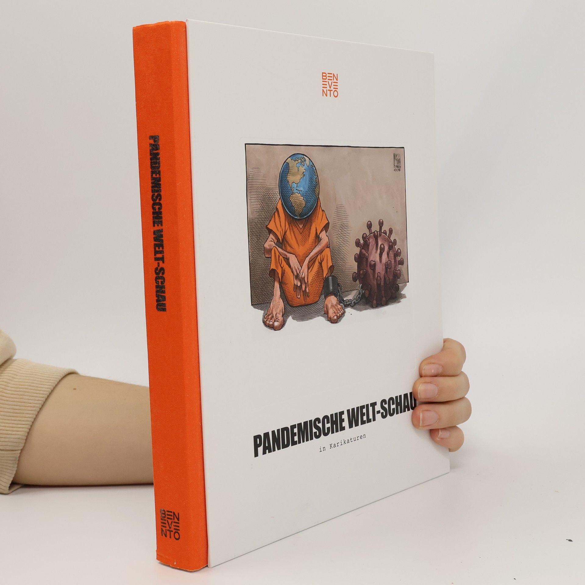 Autorenkollektiv Pandemische Welt-Schau in Karikaturen