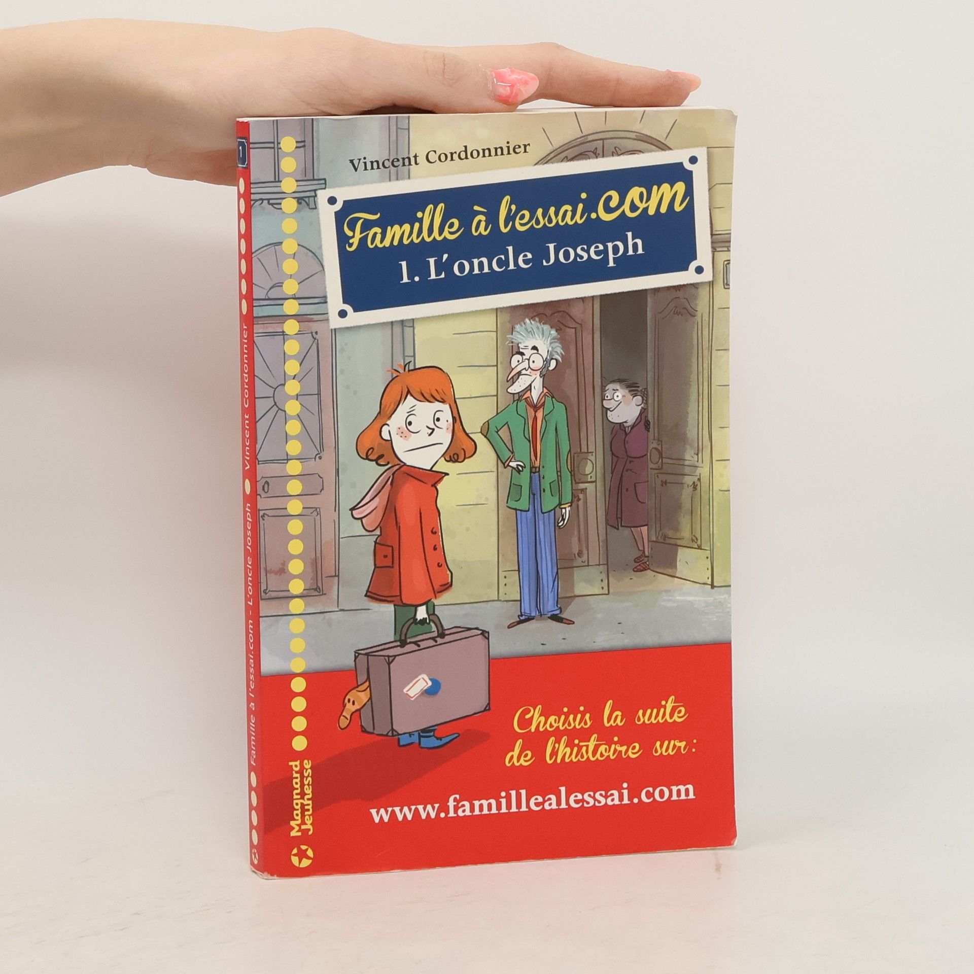 Vincent Cordonnier Famille à l'essai.com - 1: L'oncle Joseph