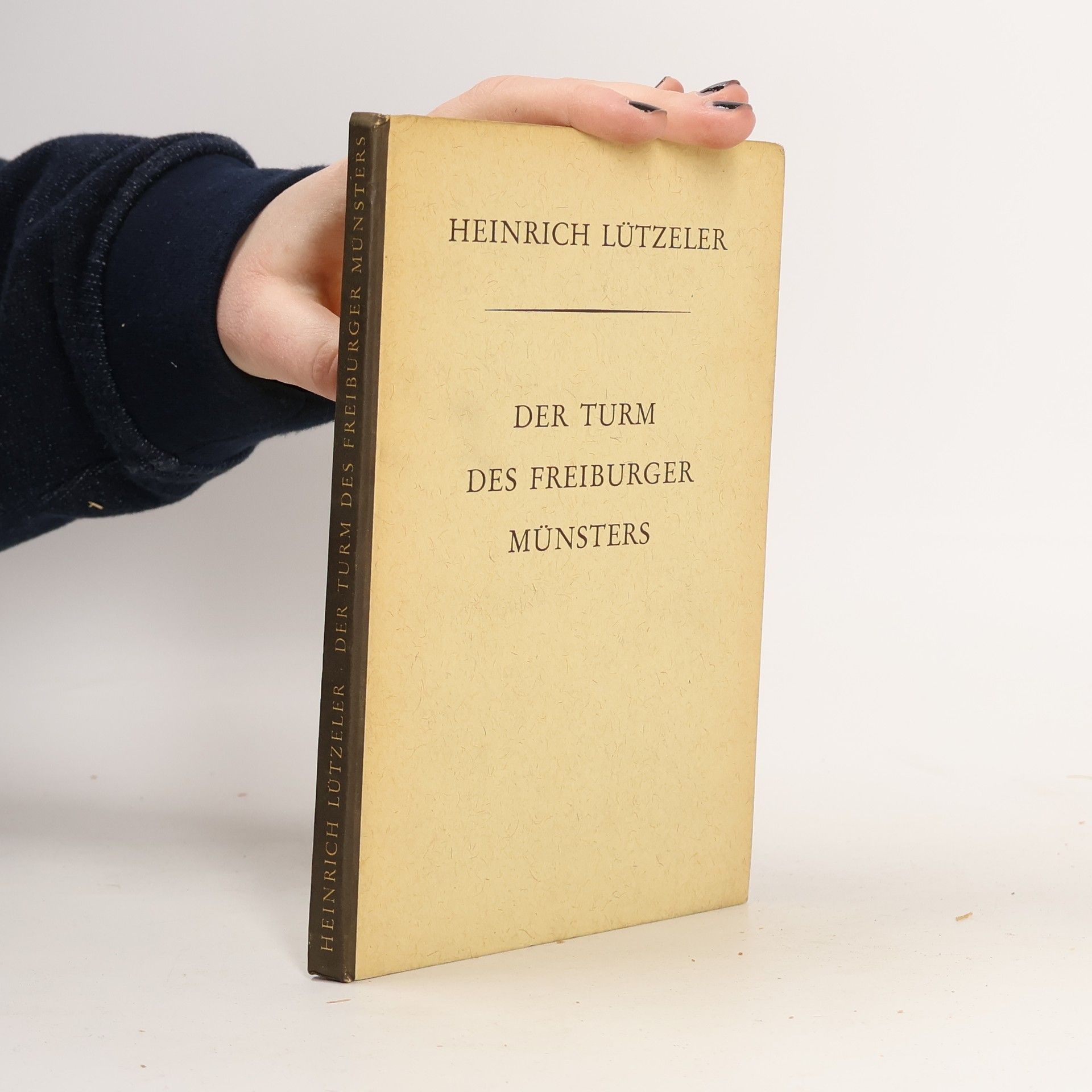 Heinrich Lützeler Der Turm des Freiburger Münsters