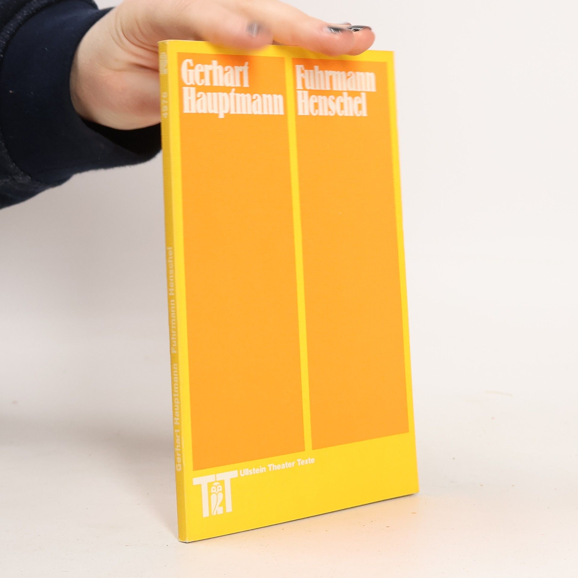 Gerhart Hauptmann Fuhrmann Henschel. Schauspiel