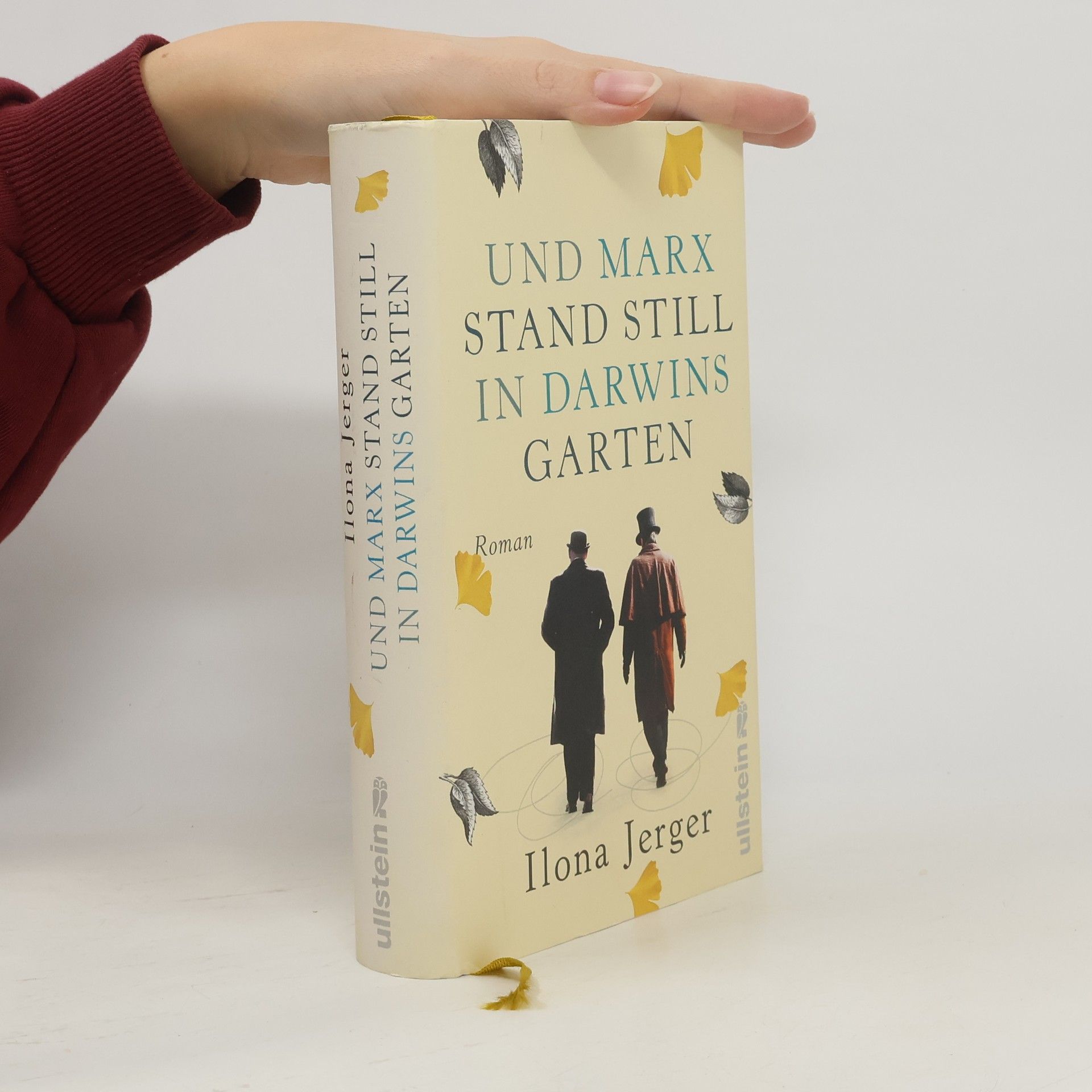 Ilona Jerger Und Marx stand still in Darwins Garte