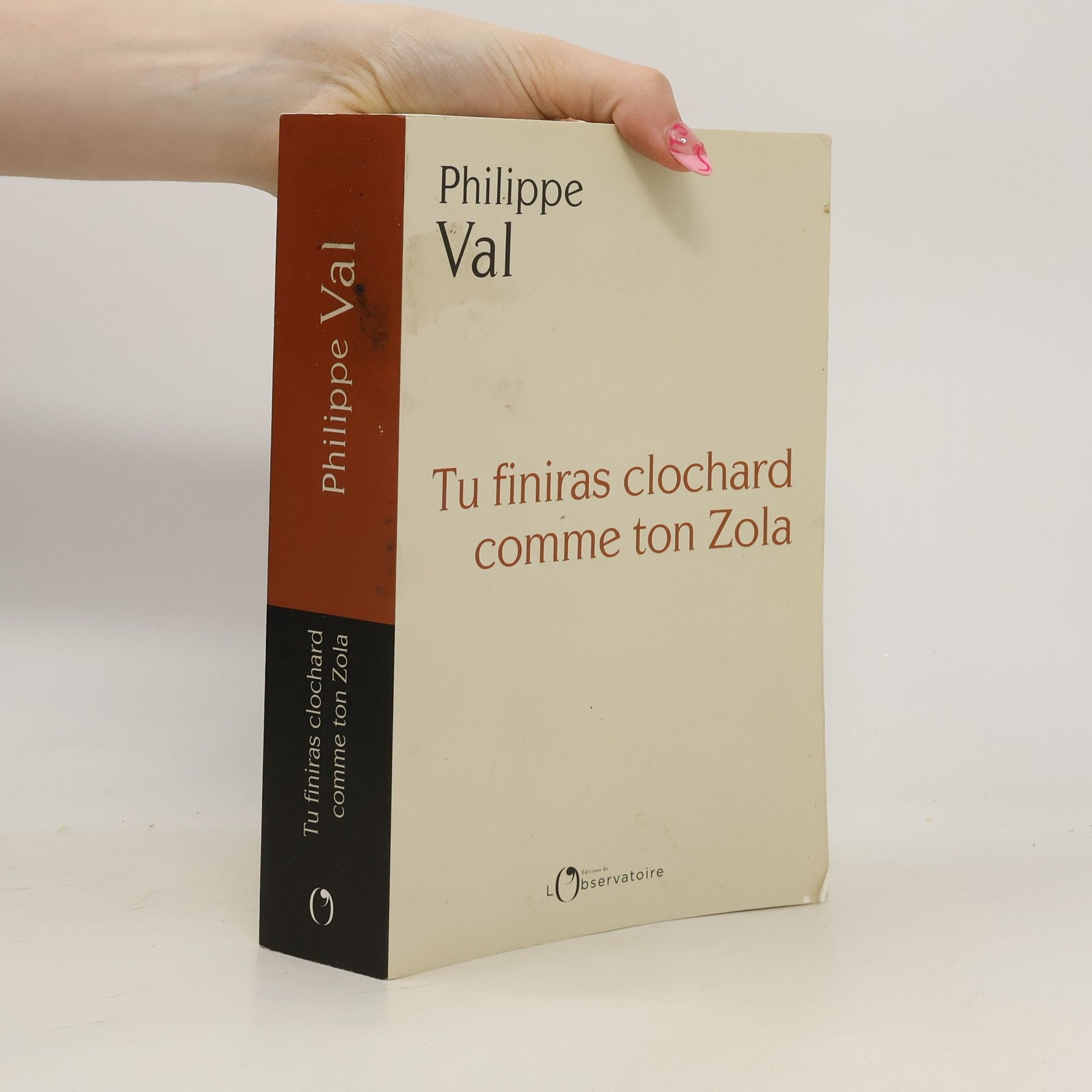 Tu finiras clochard comme ton Zola