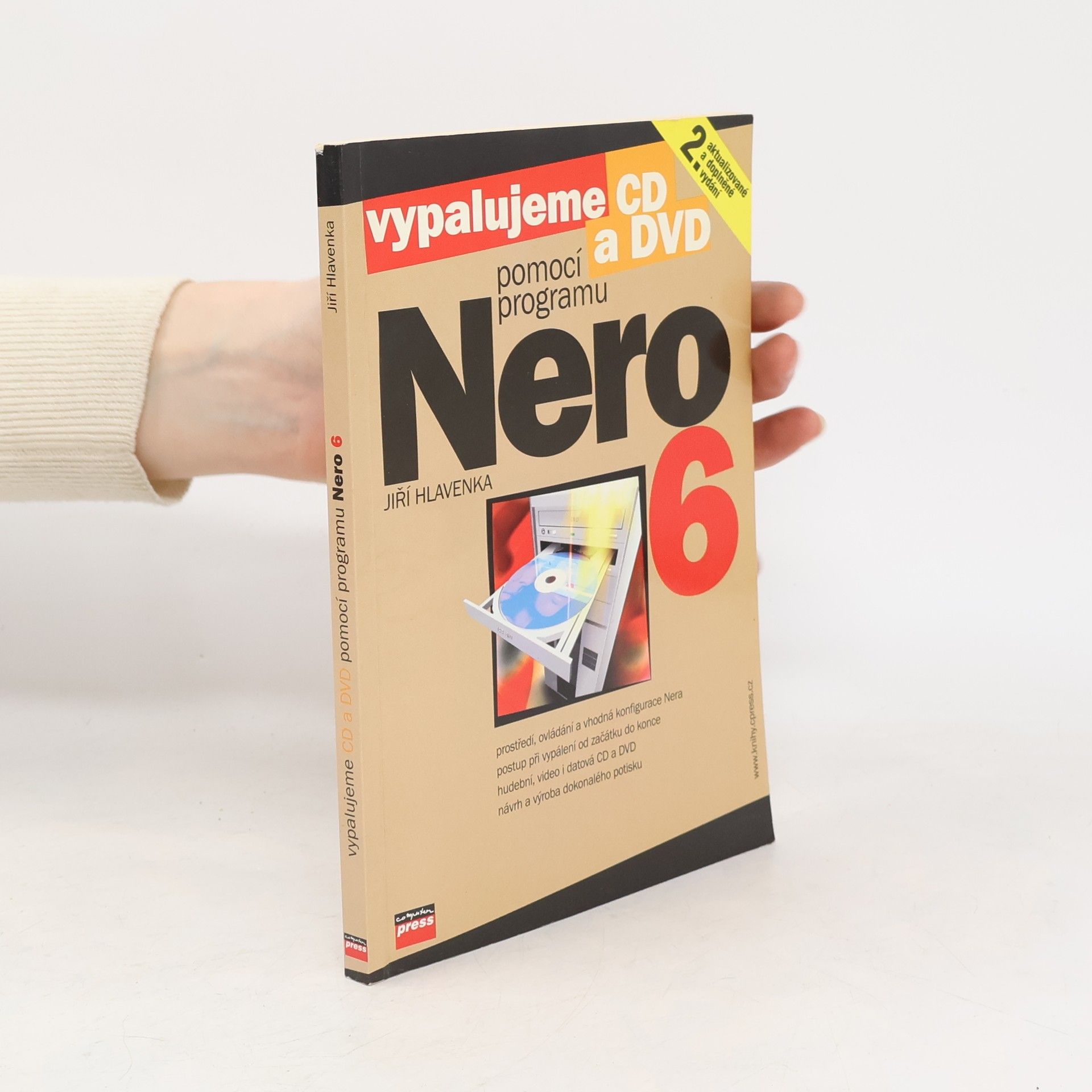 Jiří Hlavenka Vypalujeme CD a DVD pomocí programu NERO 6