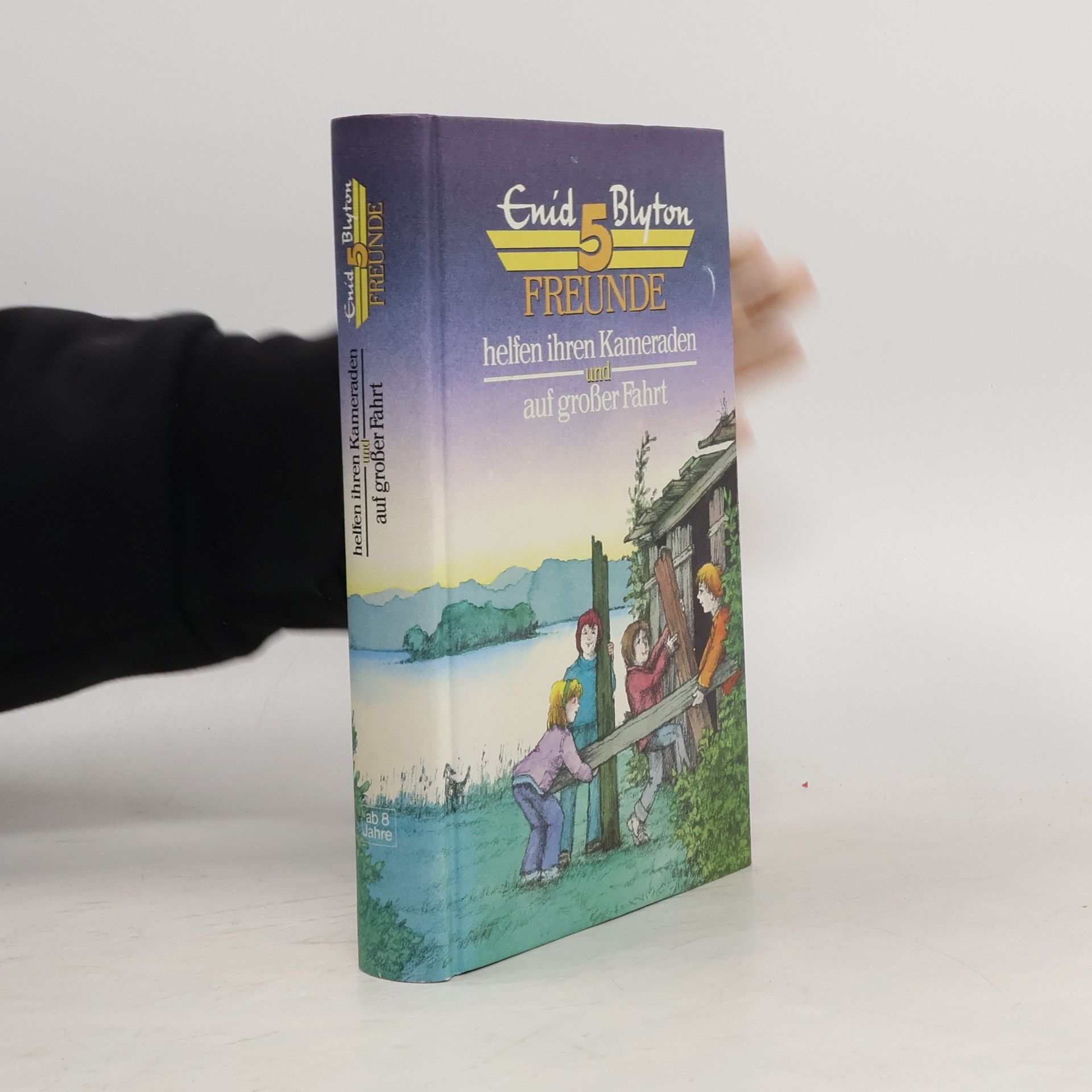 Enid Blyton Fünf Freunde helfen ihren Kameraden und auf grosser Fahrt