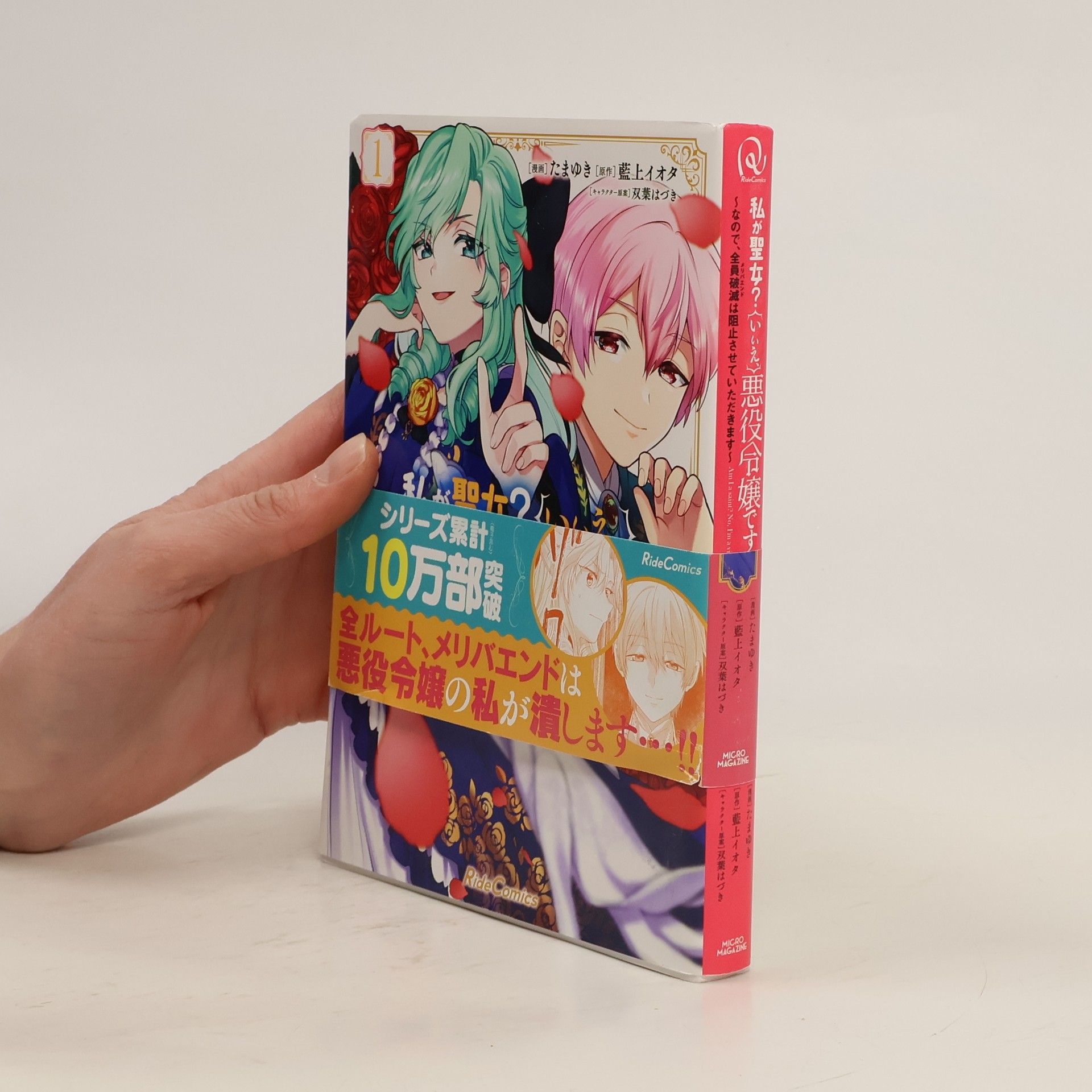 たまゆき 私が聖女?いいえ、悪役令嬢です! ~なので、全員破滅は阻止させていただきます~