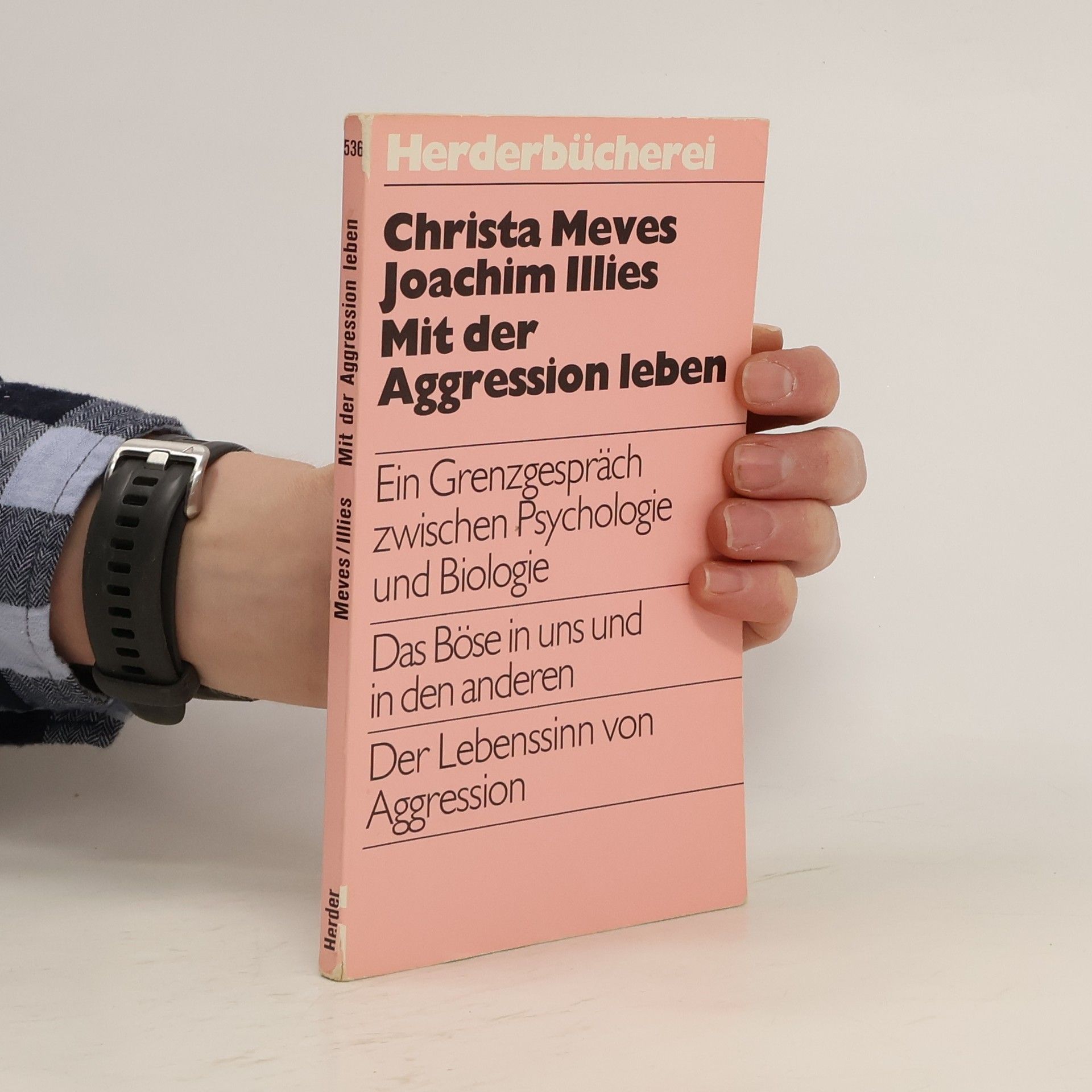 Christa Meves Mit der Aggression leben