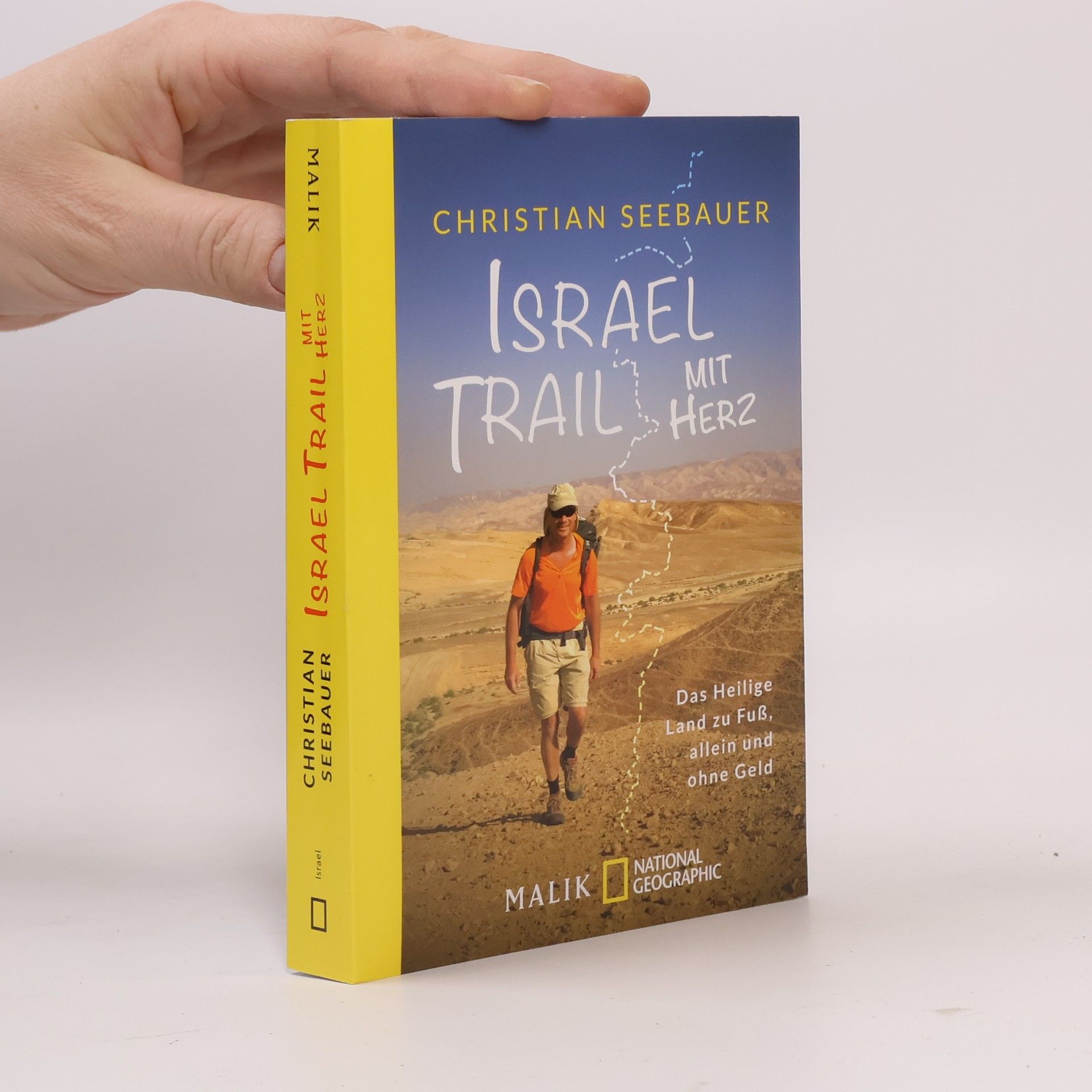 Christian Seebauer Israel Trail mit Herz