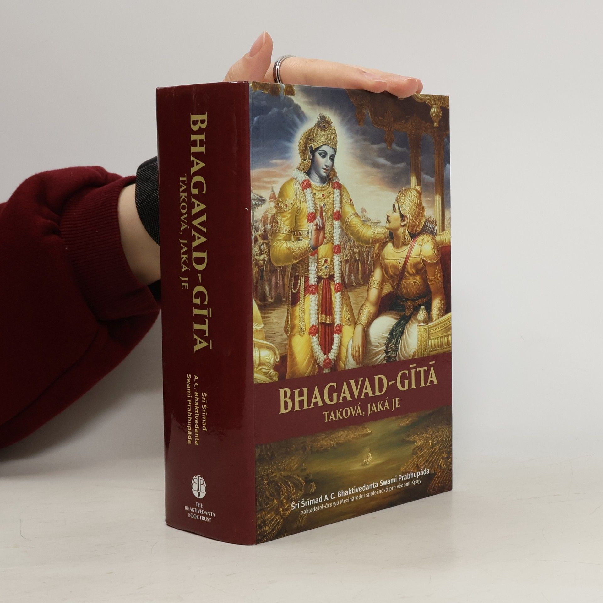 Šrí Šrímad A. Č. Bhaktivédanta Swami Prabhupáda Bhagavad-gítá taková, jaká je (sanskrtsky)