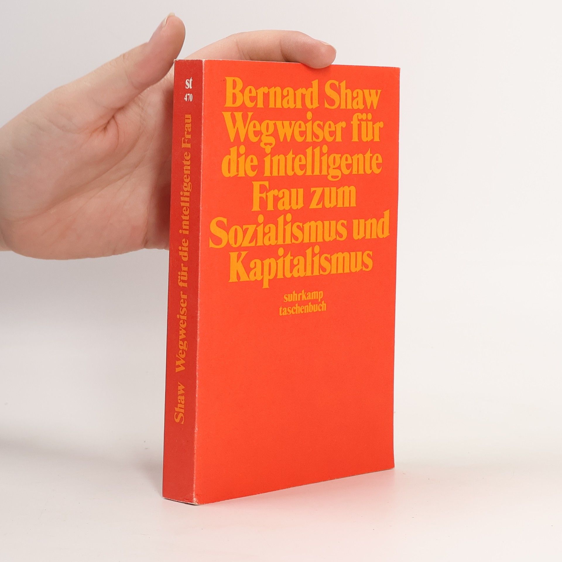 Bernard Shaw Wegweiser für die intelligente Frau zum Sozialismus und Kapitalismus