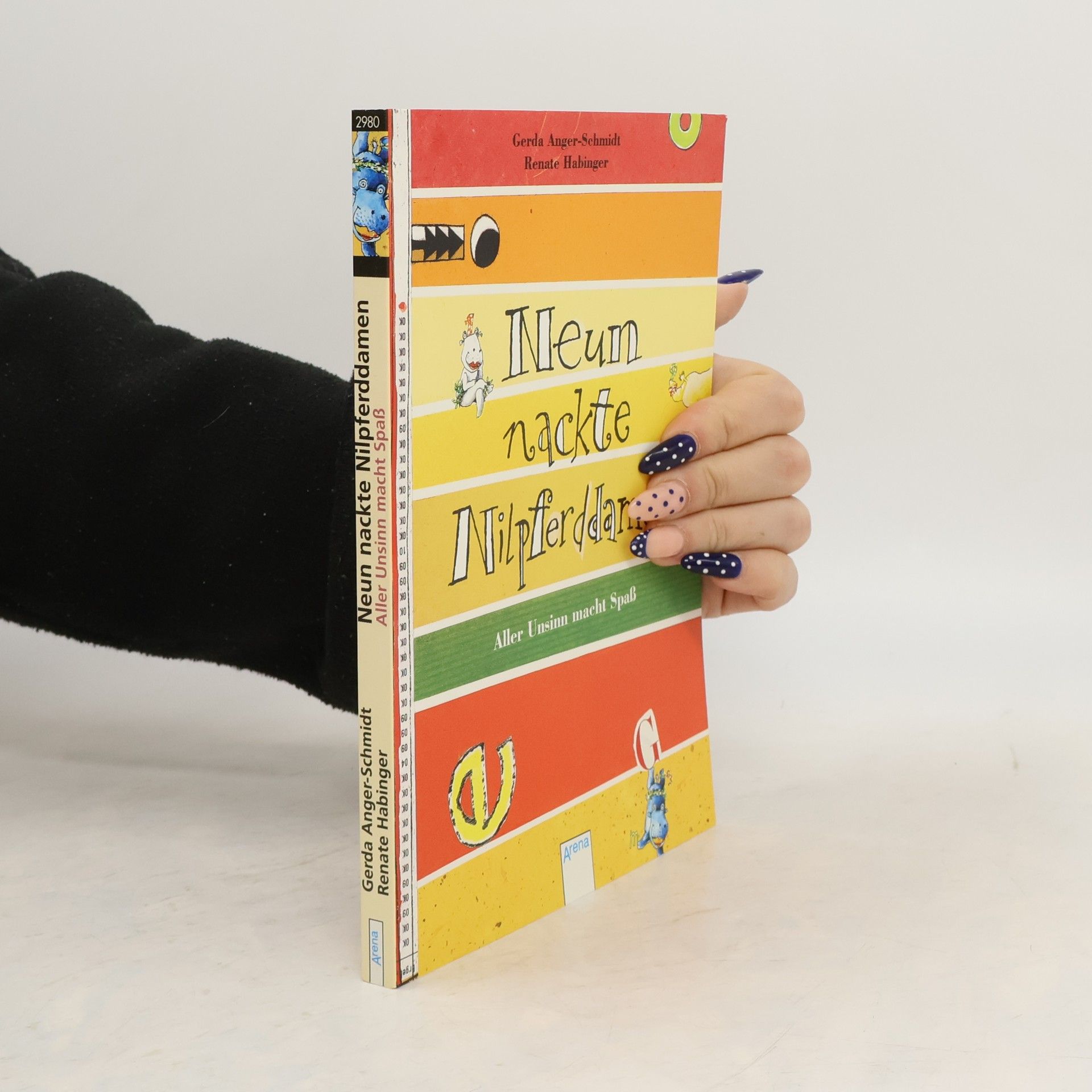 Gerda Anger-Schmidt Neun nackte Nilpferddamen