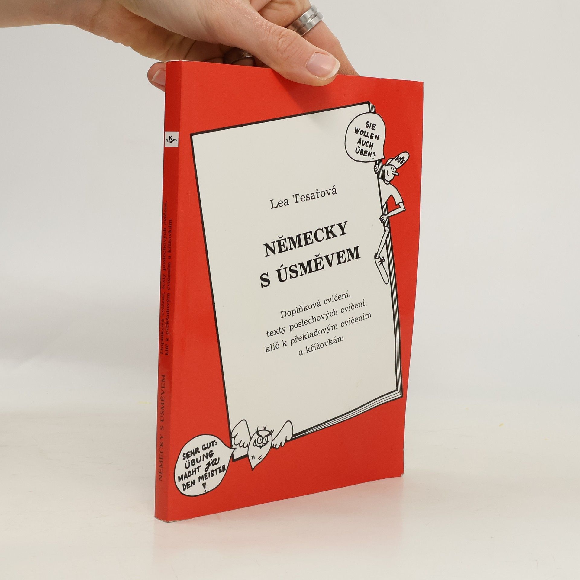 Lea Tesařová Německy s úsměvem. Doplňková cvičení, texty poslechových cvičení, klíč k překladovým cvičením a křížovkám