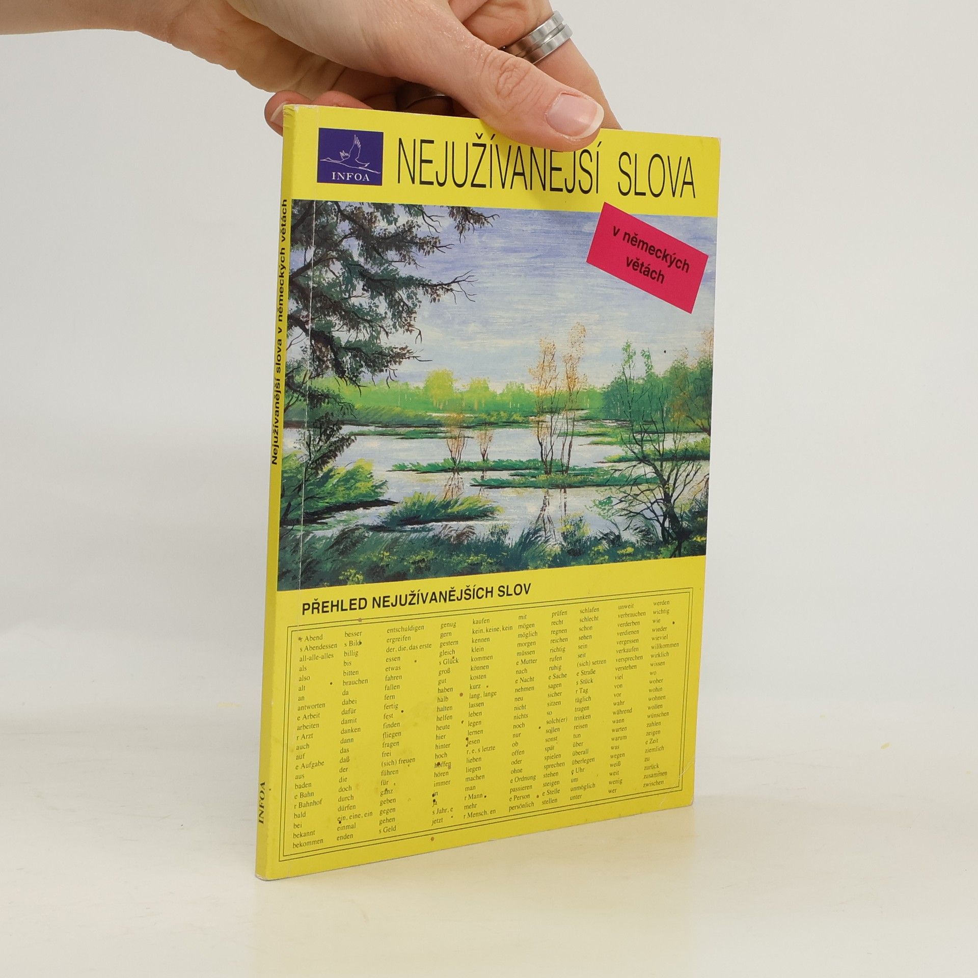 Václav Křupka Nejužívanější slova v německých větách