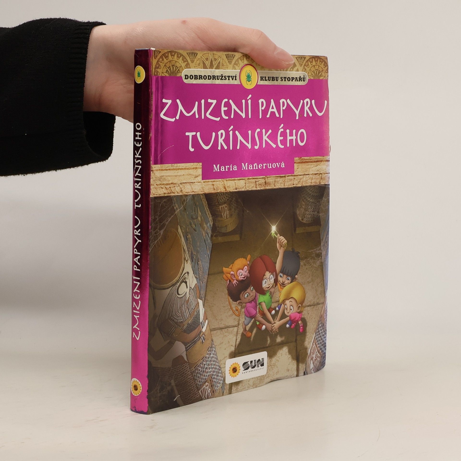 Maria Maňeruová  Zmizení papyru turínského