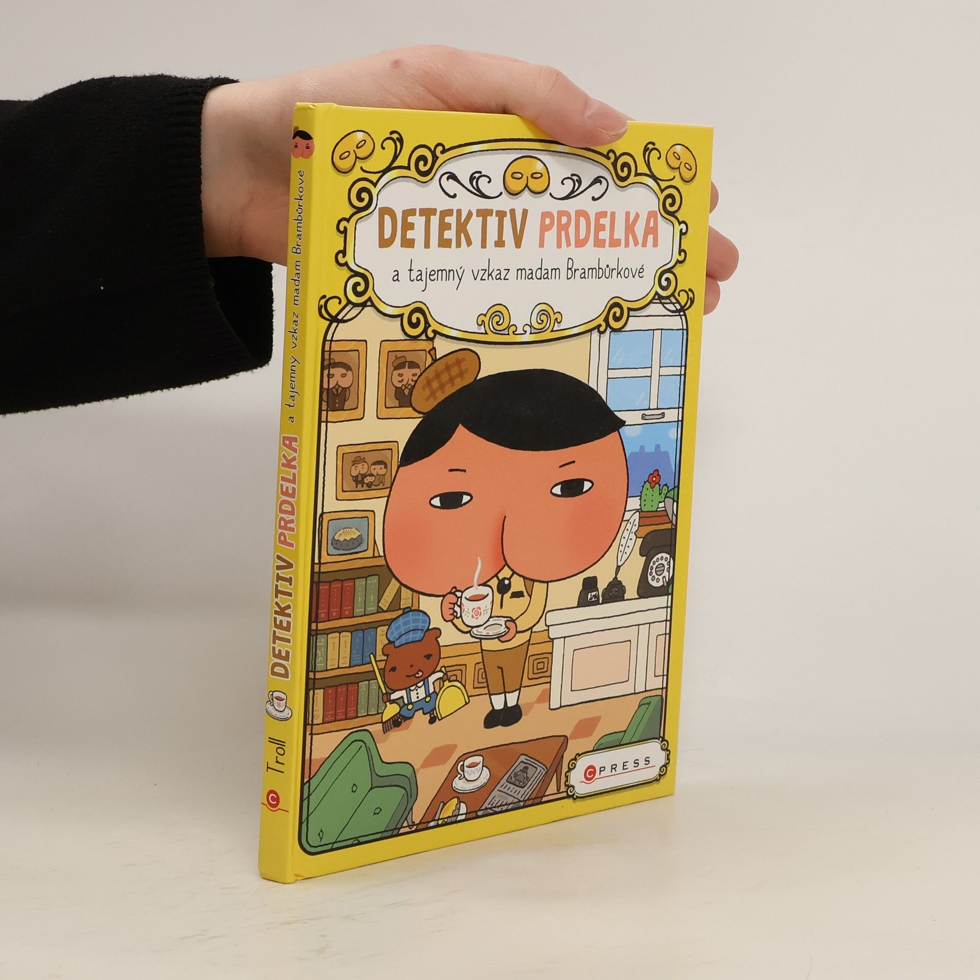 Troll Detektiv Prdelka a tajemný vzkaz madam Brambůrkové