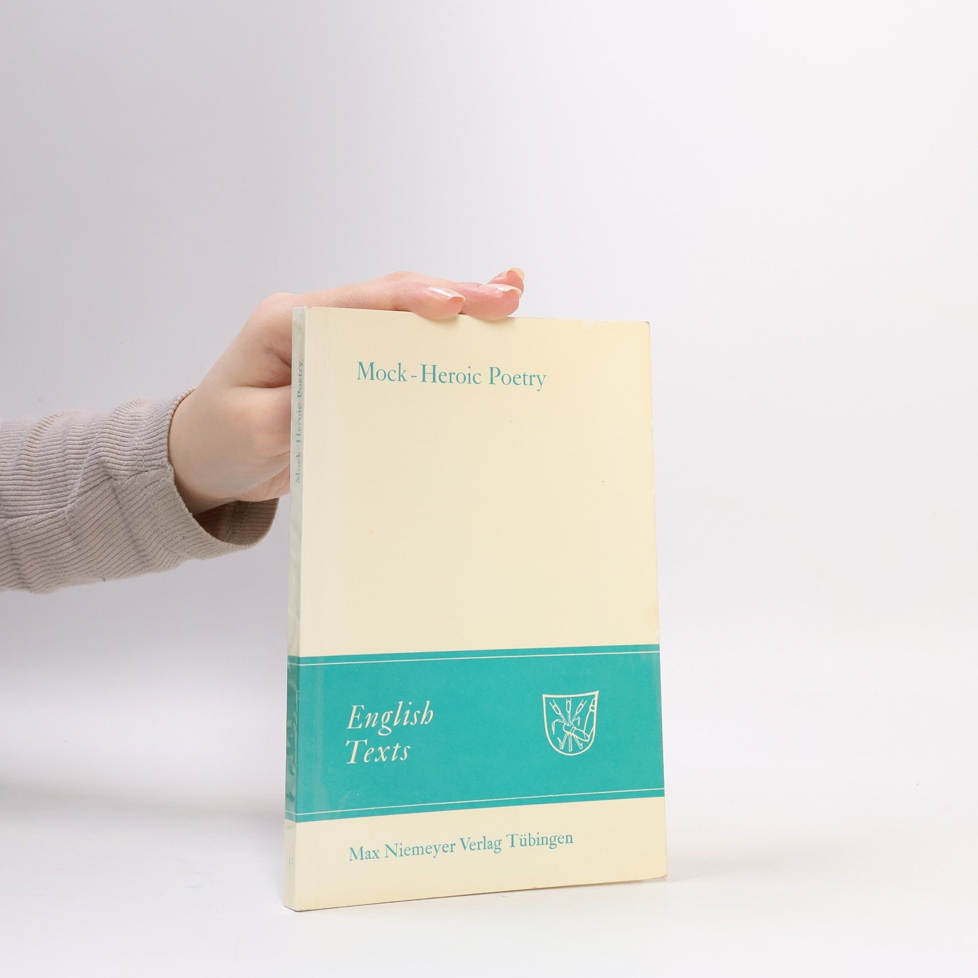 Ulrich Broich Mock-heroic poetry. 1680-1750