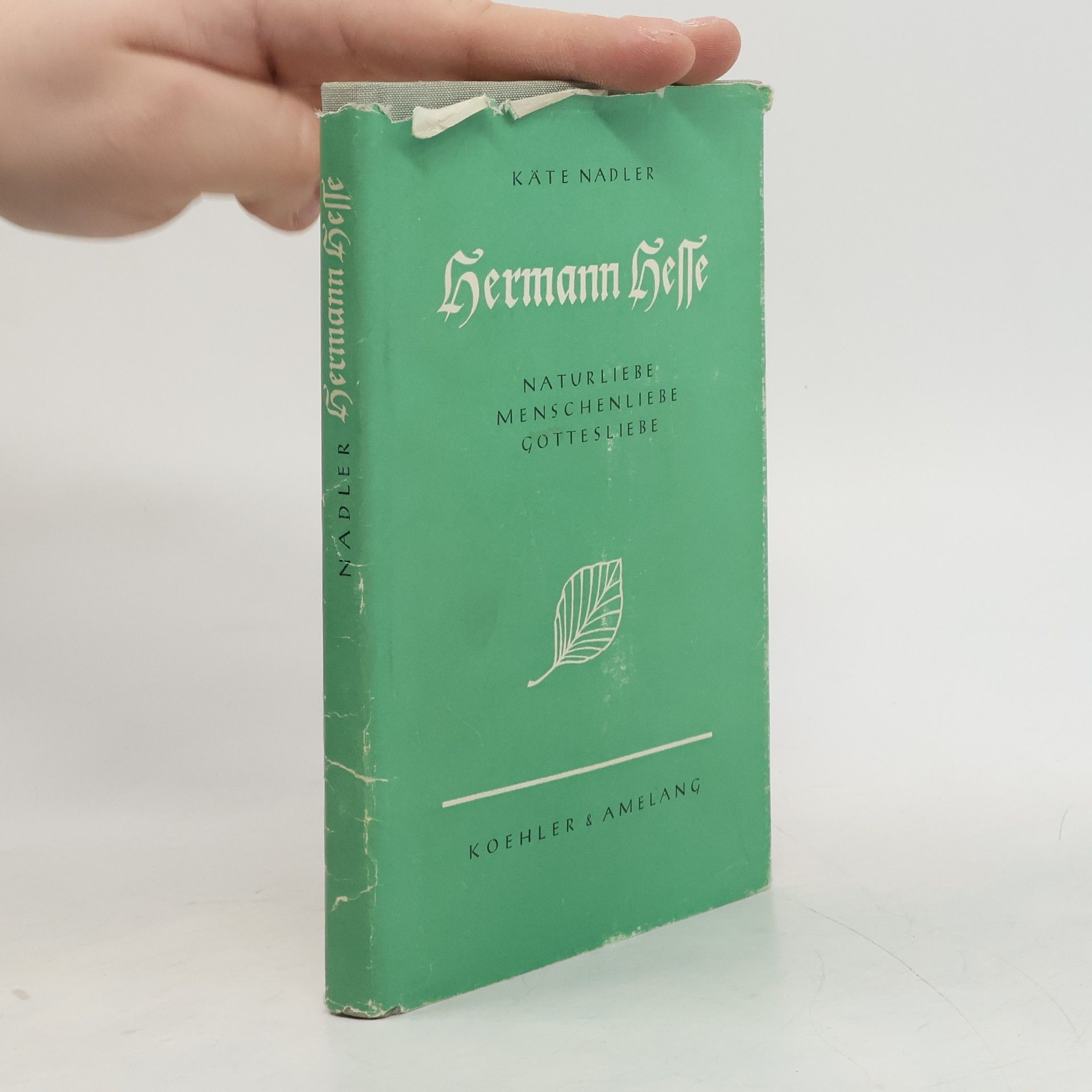 Käte Nadler Hermann Hesse