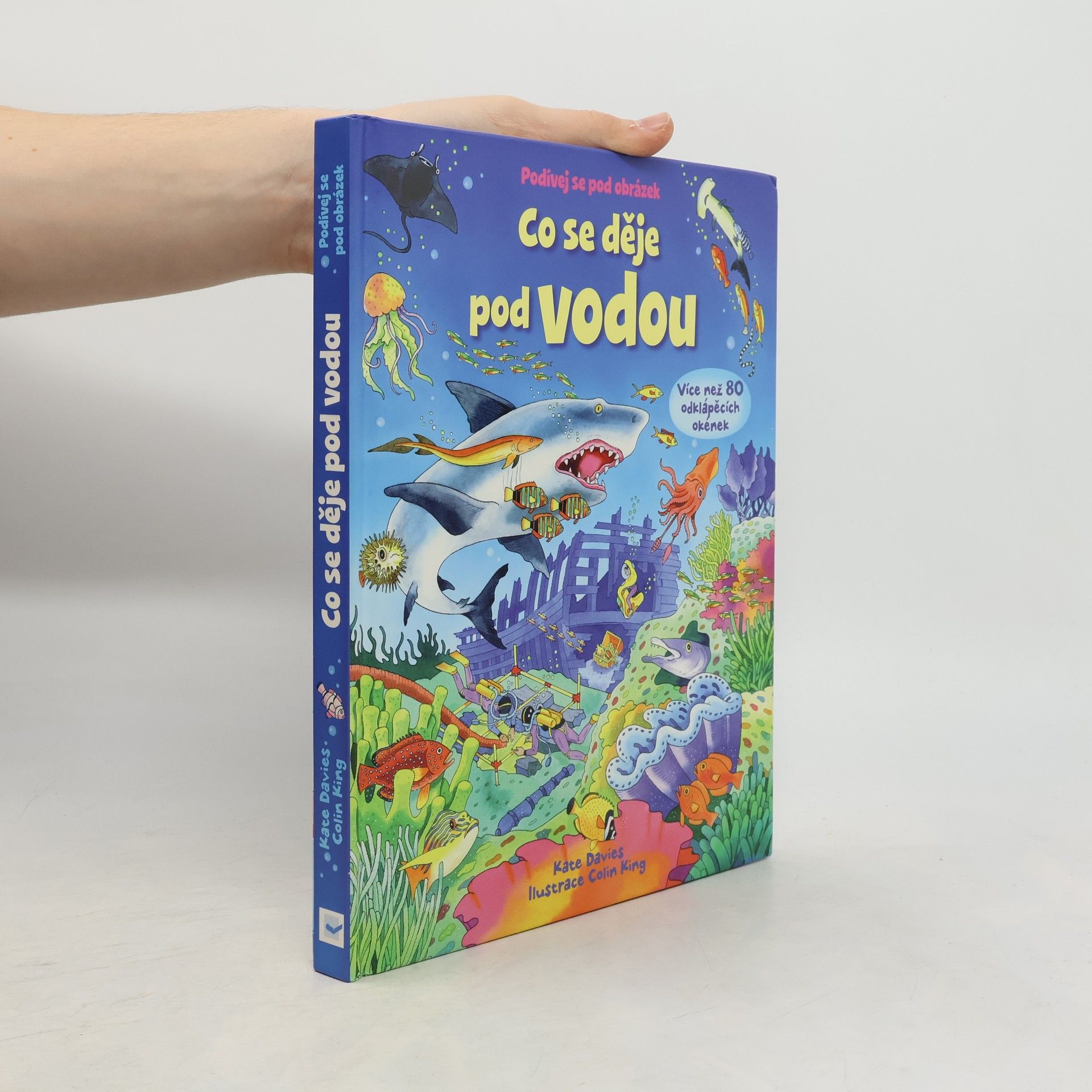 Dr Kate Davies Co se děje pod vodou : podívej se pod obrázek : více než 80 odklápěcích okének