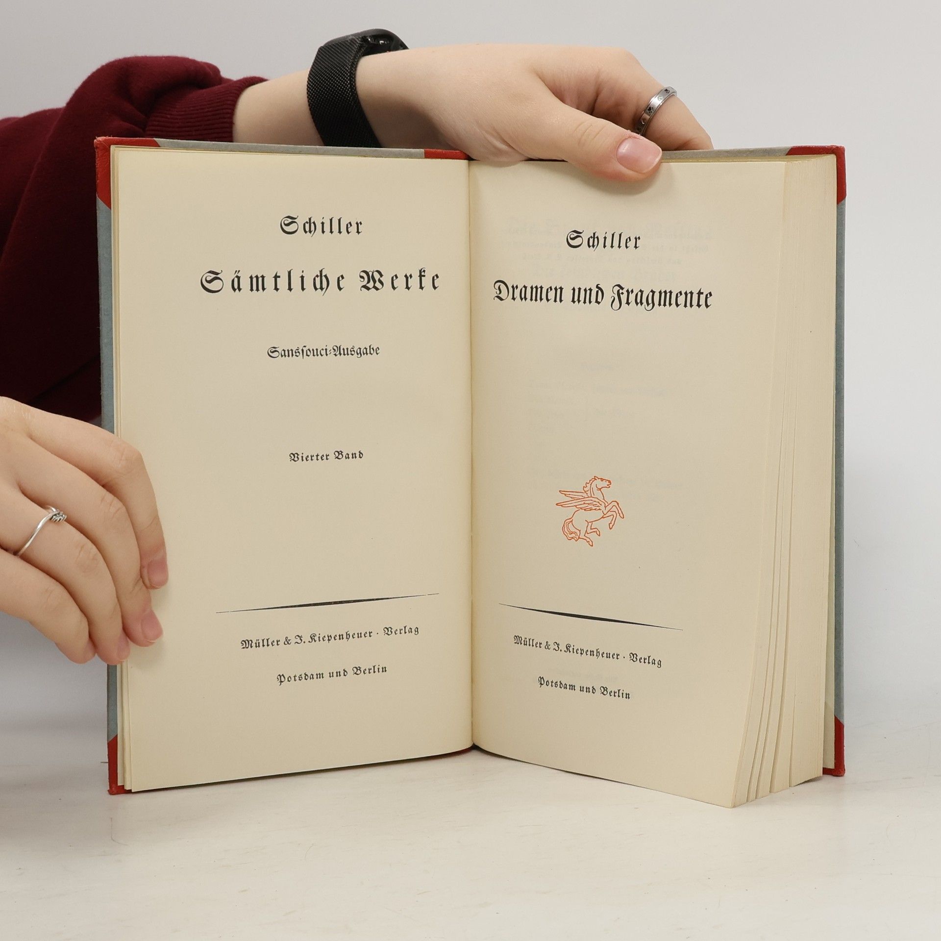 Various authors Schiller Sämtliche Werke 4