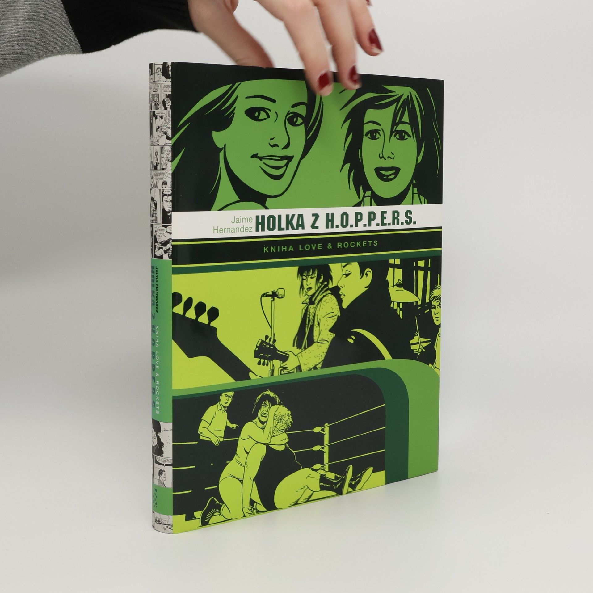 Holka z H.O.P.P.E.R.S. Kniha love & rockets