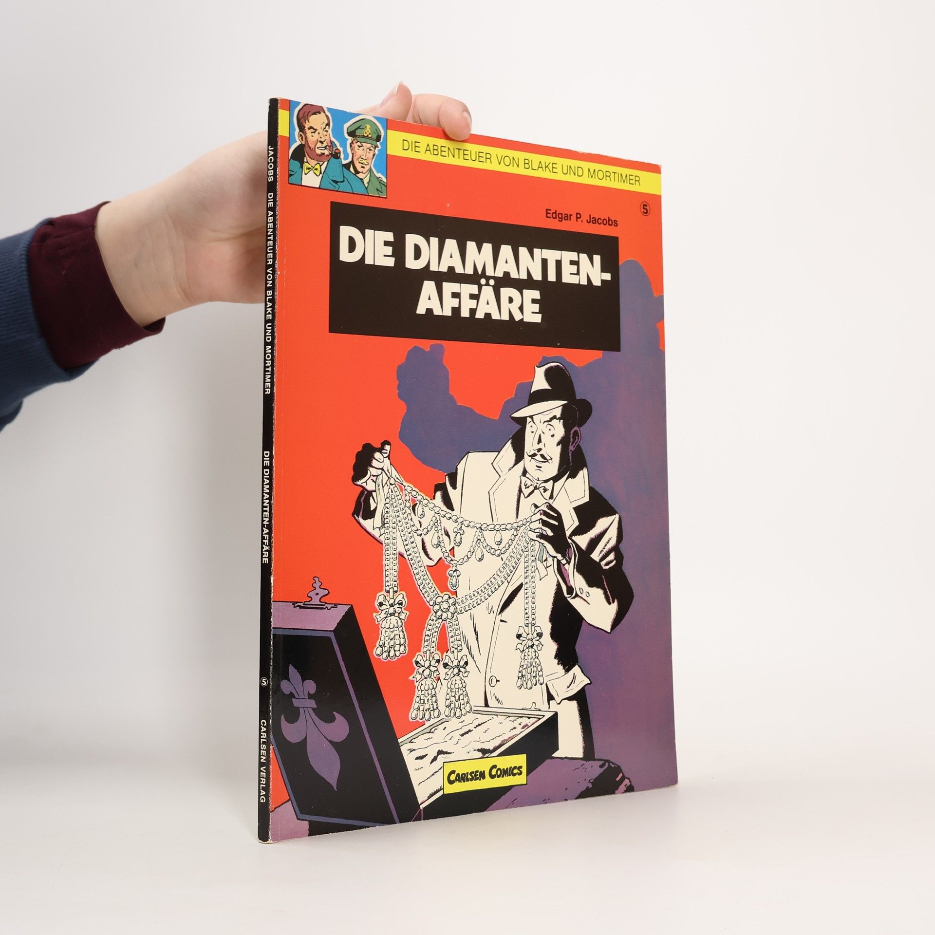 Edgar P. Jacobs Die Diamanten-Affäre