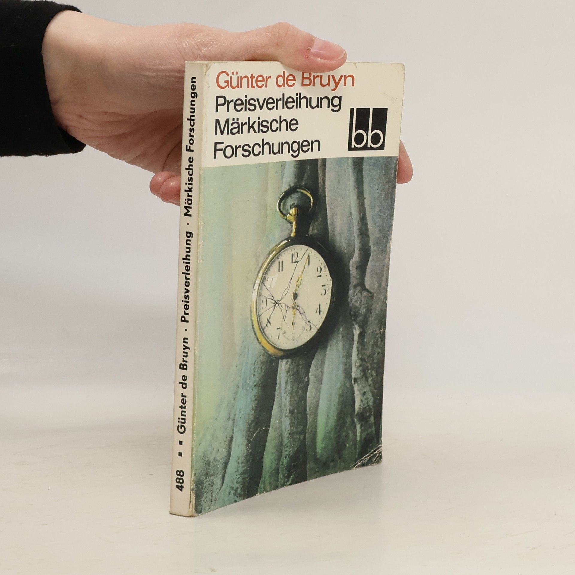 Günter de Bruyn Preisverleihung Märkische Forschungen