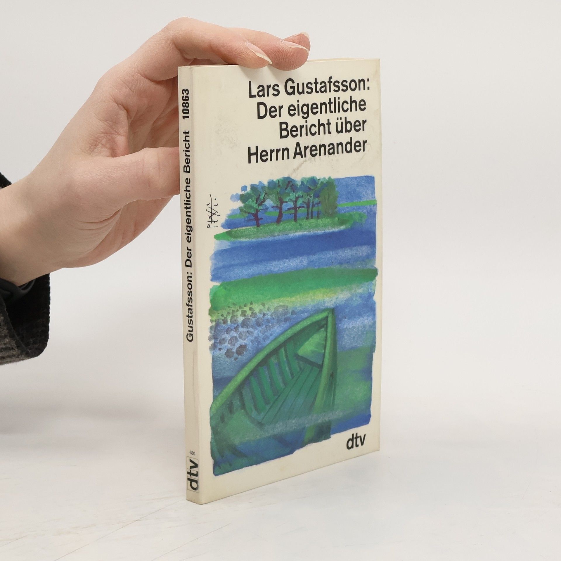 Lars Gustafsson Der eigentliche Bericht über Herrn Arenander. Notizen