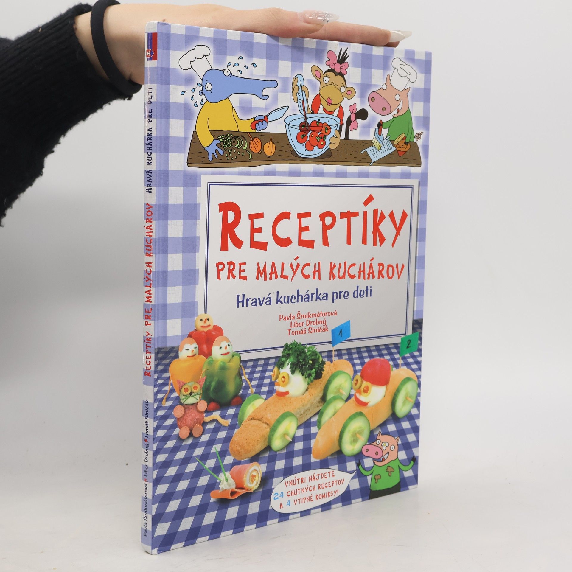 Receptíky pre malých kuchárov. Hravá kuchárka pre deti