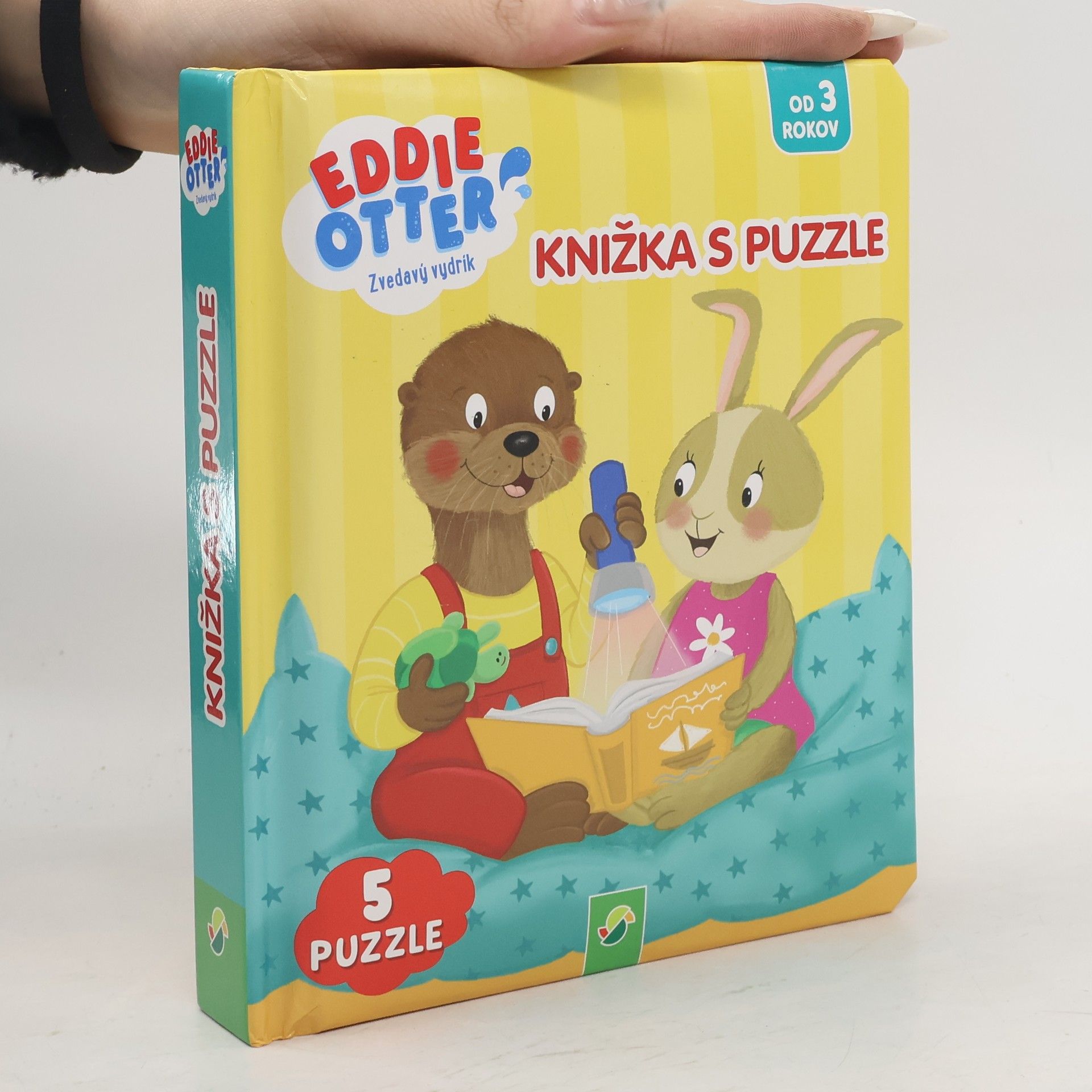 AA.VV. Eddie Otter Knižka s puzzle