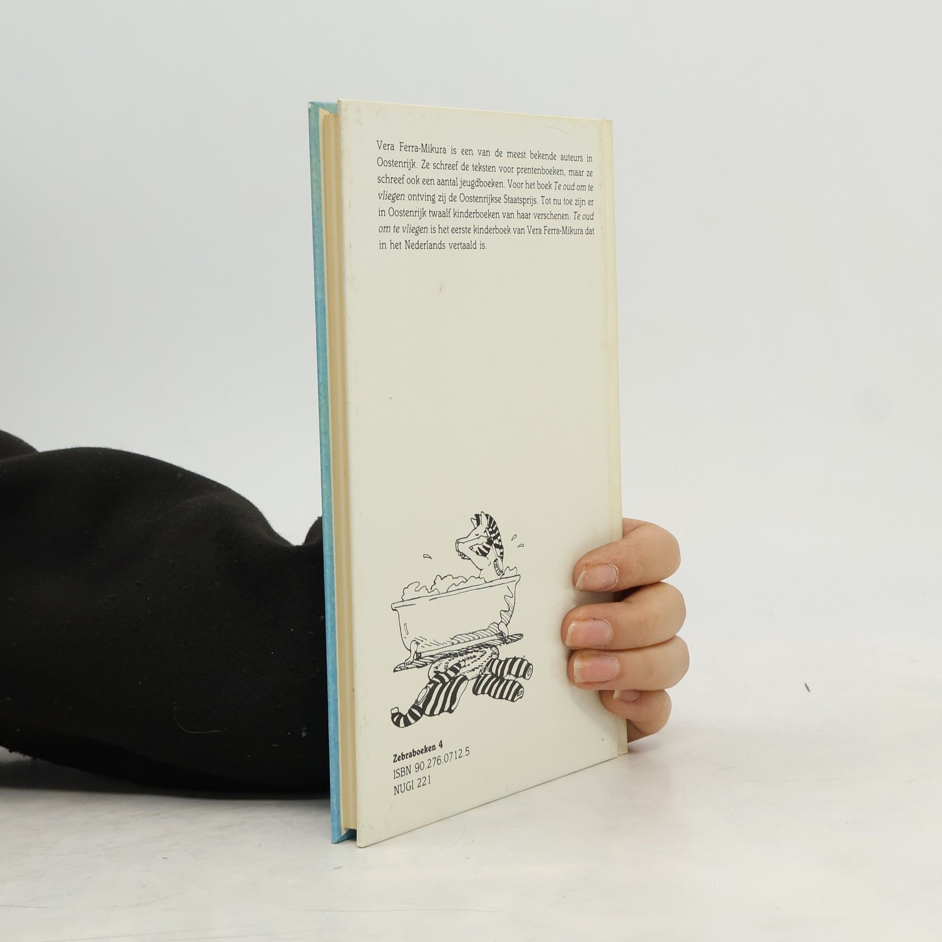 Vera Ferra-Mikura Zebraboeken - 4: Te oud om te vliegen