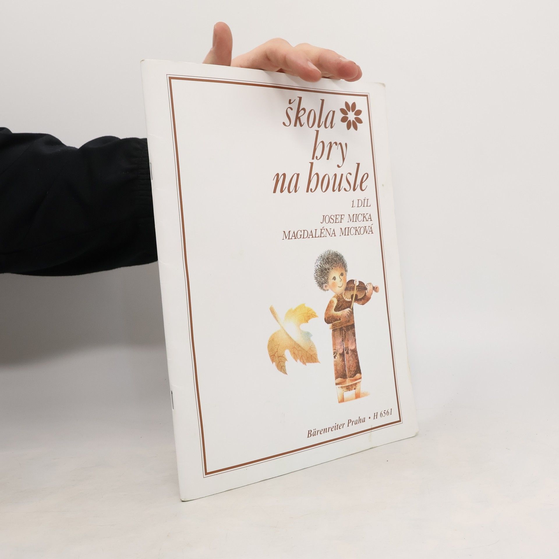 Josef Micka Škola hry na housle 1