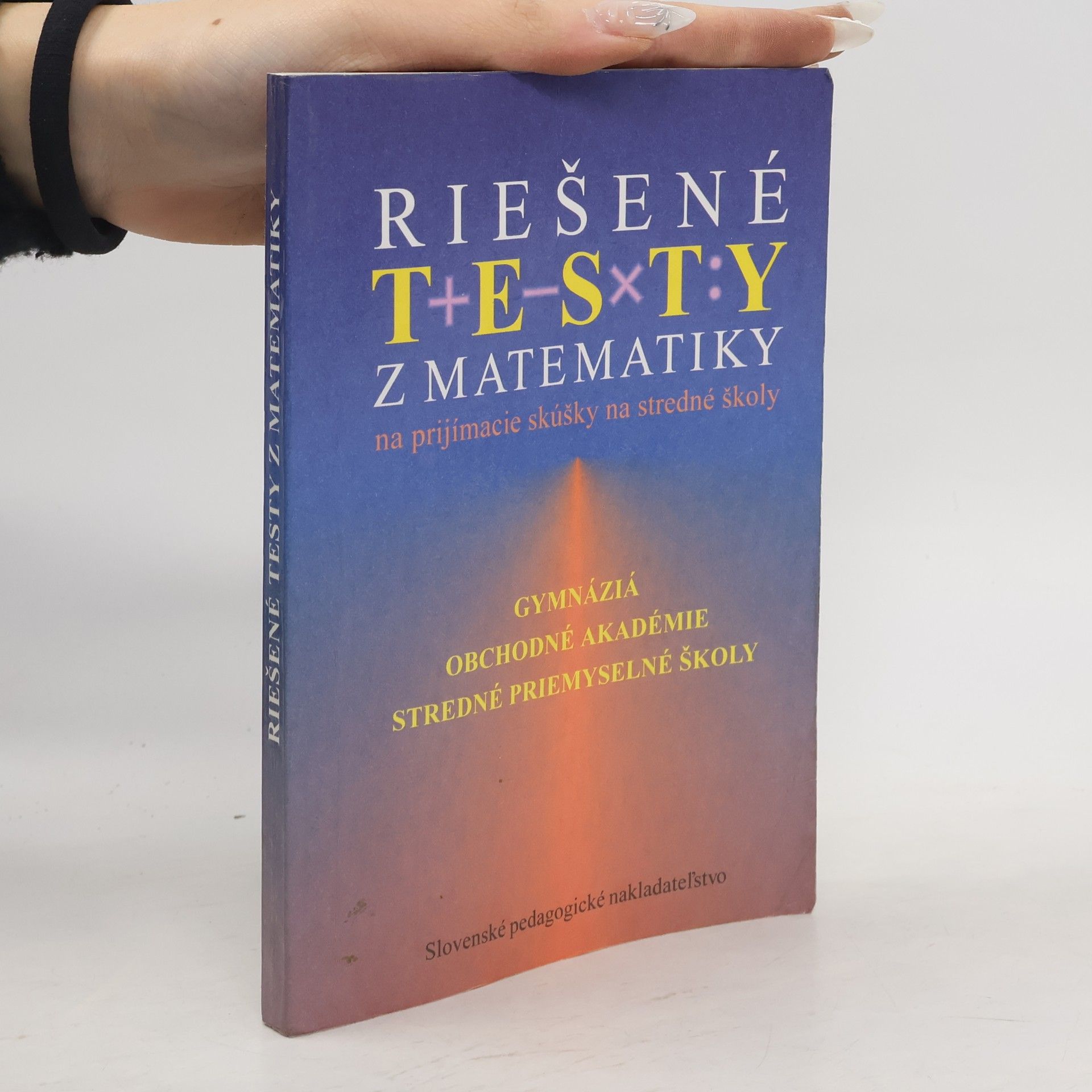 Riešené testy z matematiky na prijímacie skúšky na stredné školy