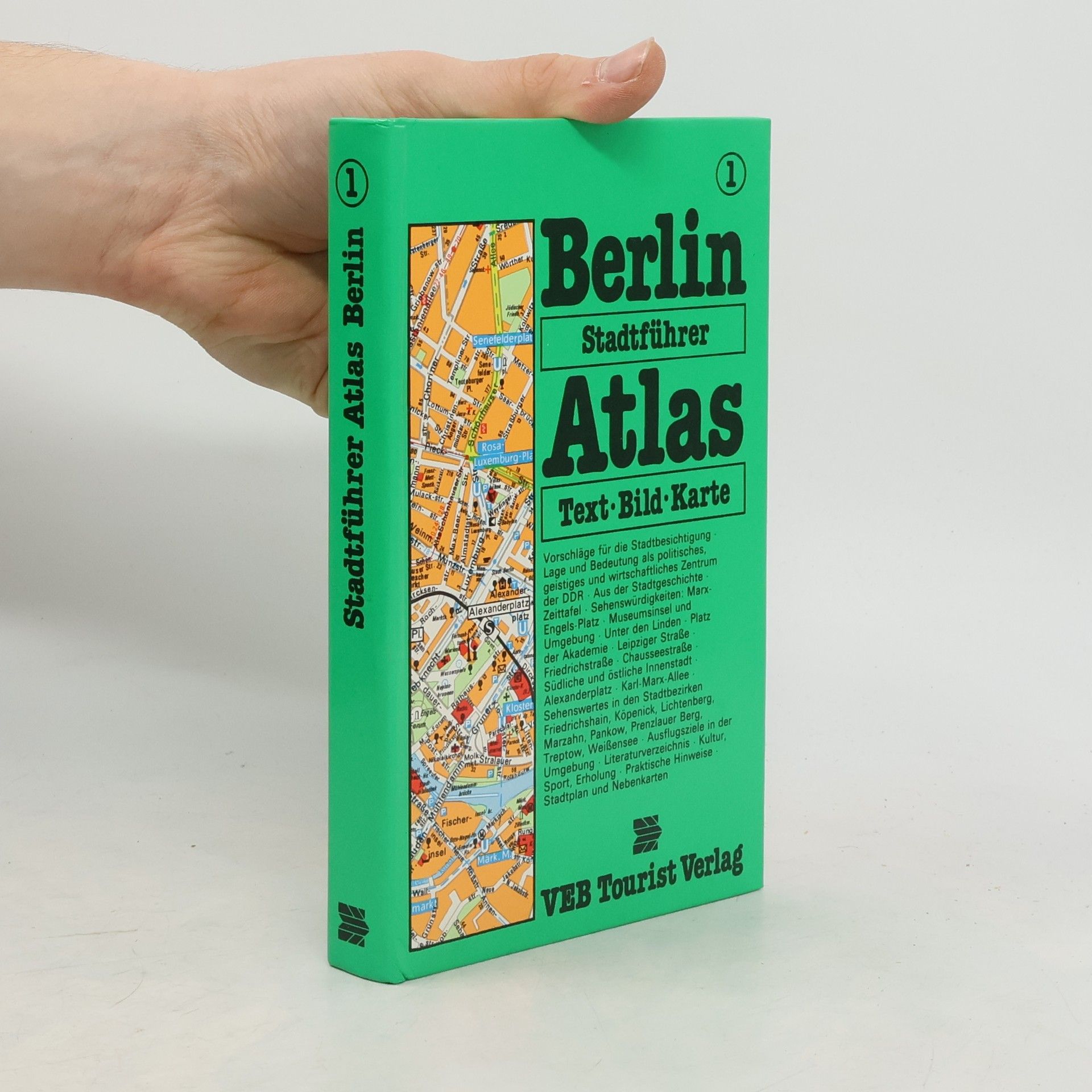 Various authors Stadtführer Atlas Berlin 1