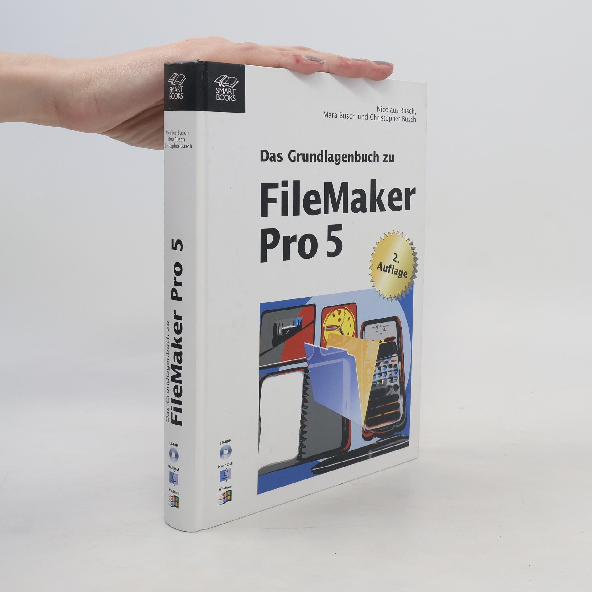 Nicolaus Busch Das Grundlagenbuch zu FileMaker Pro 5 - 2. Auflage - m. CD-ROM