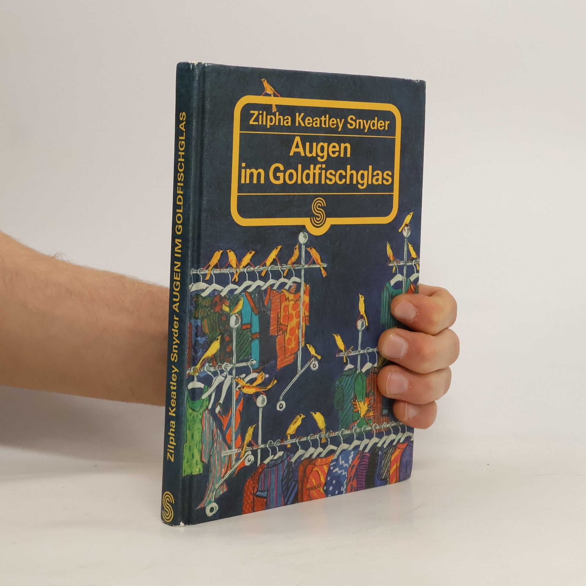 Augen im Goldfischglas