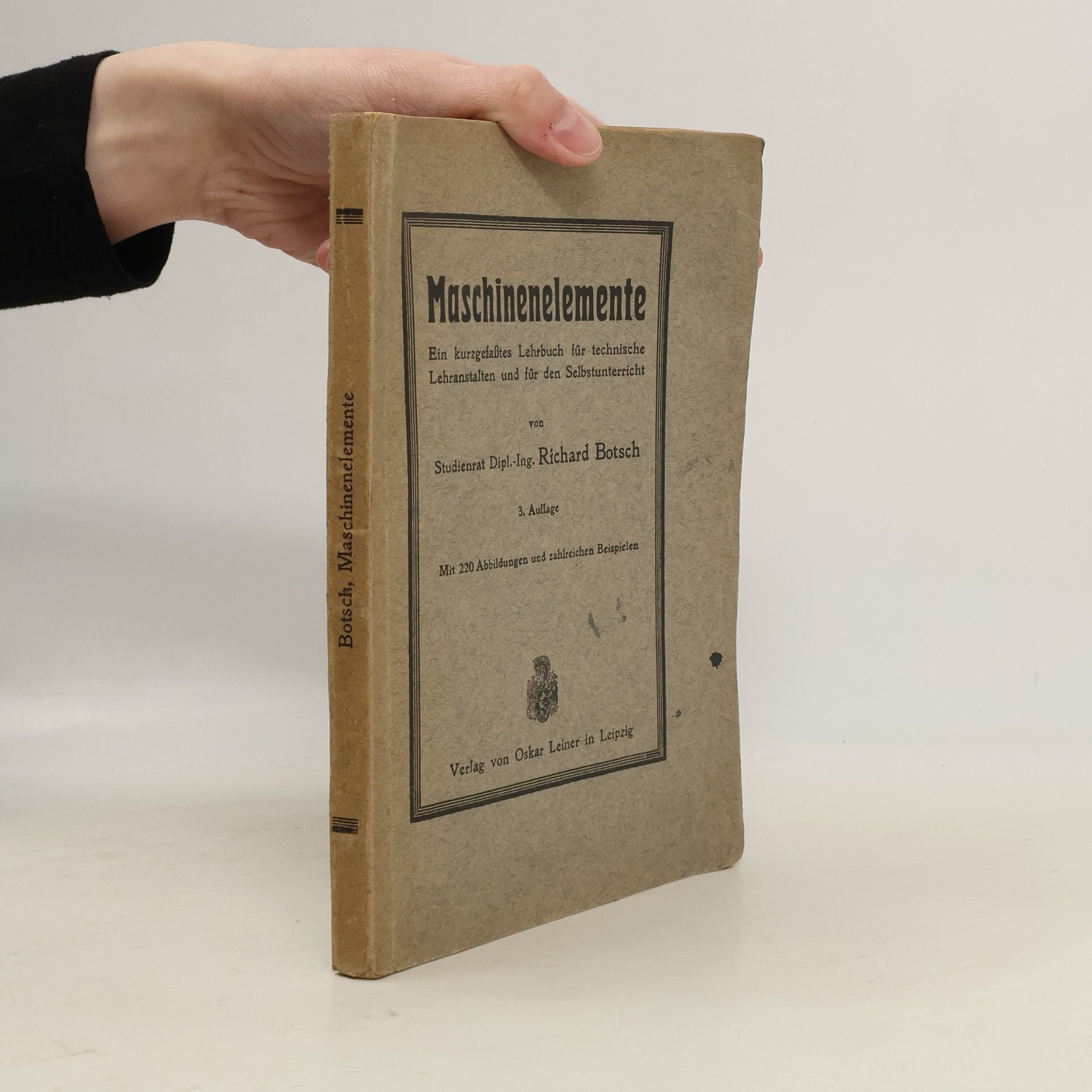 Richard Botsch Maschinenelemente