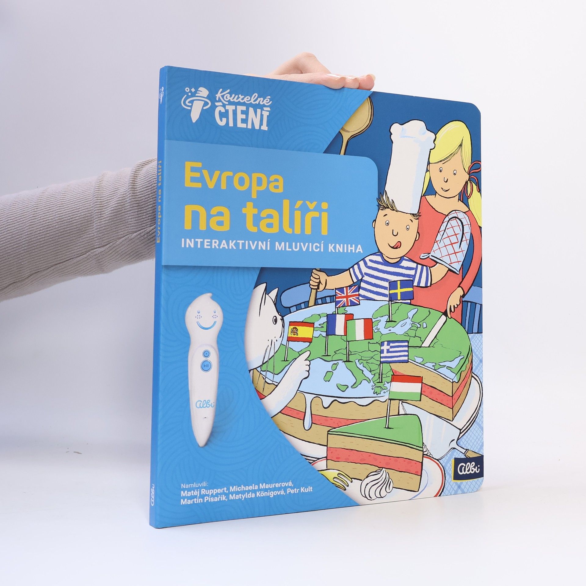 Kublanka Evropa na talíři. Interaktivní mluvící kniha