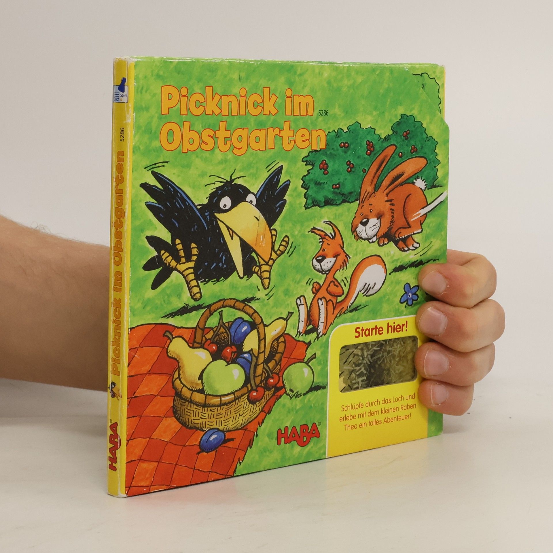 Mein Brettspielbuch - Picknick im Obstgarten