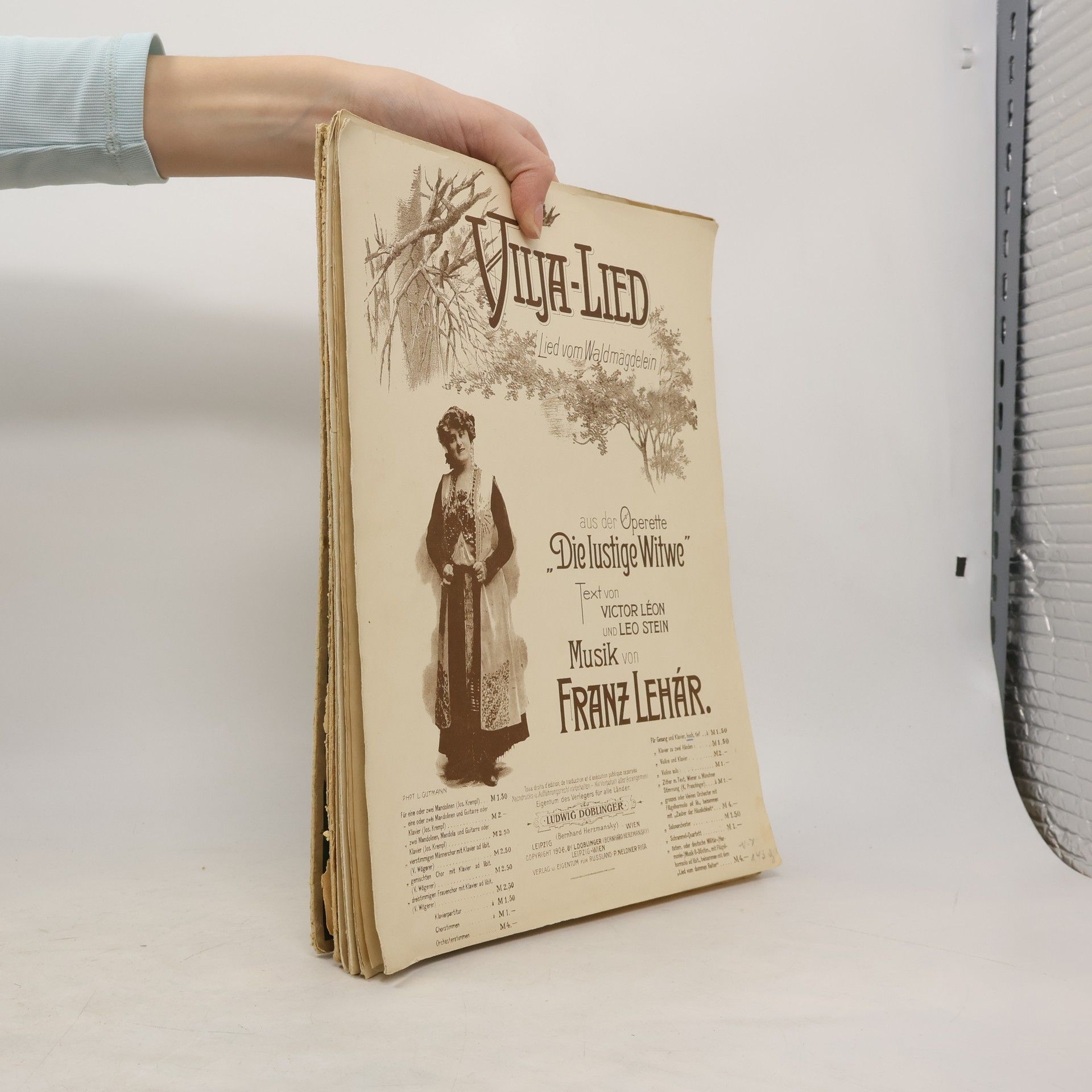 Franz Lehár Vilja-Lied. Lied vom Waldmägdelein