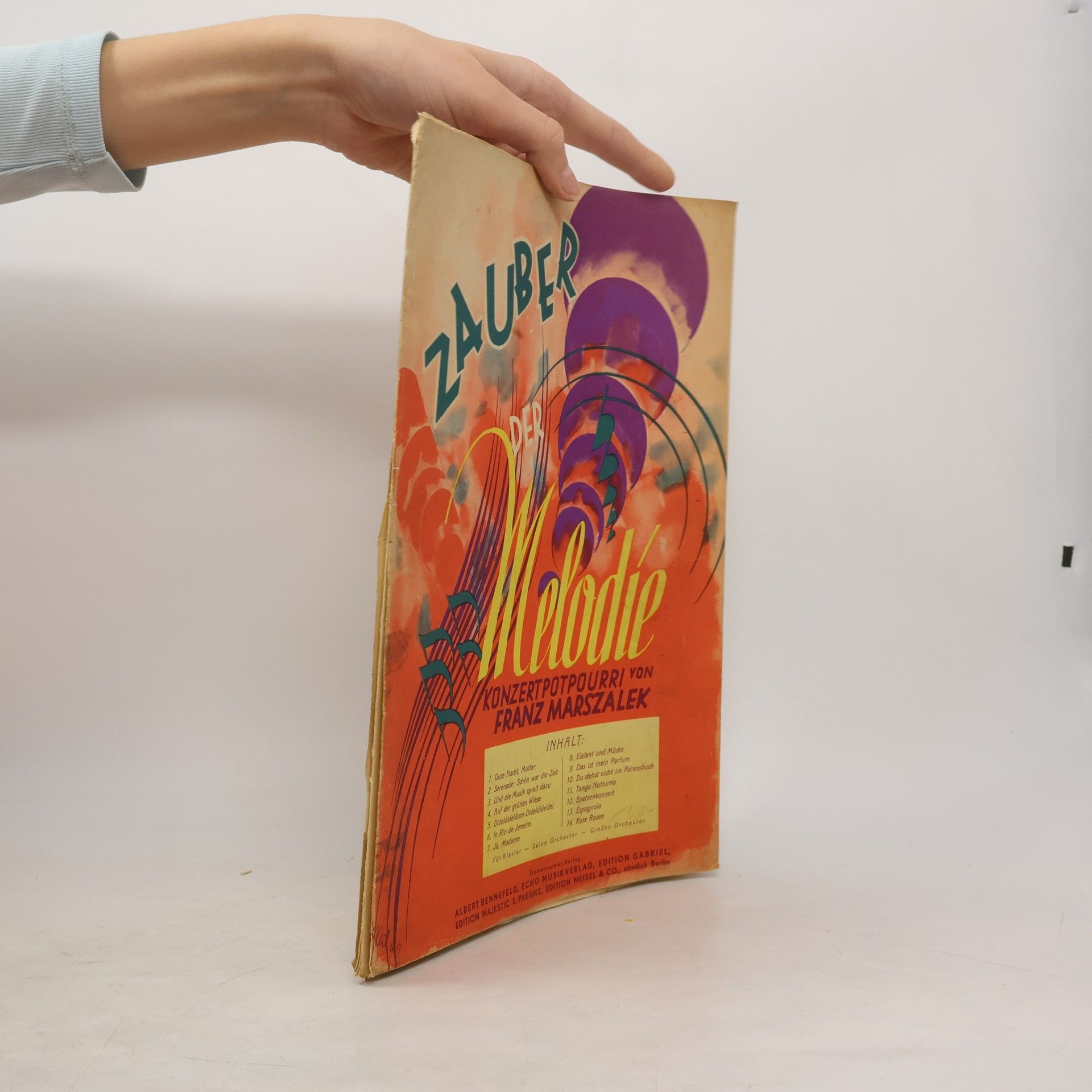 Franz Marszalek Zauber der Melodie