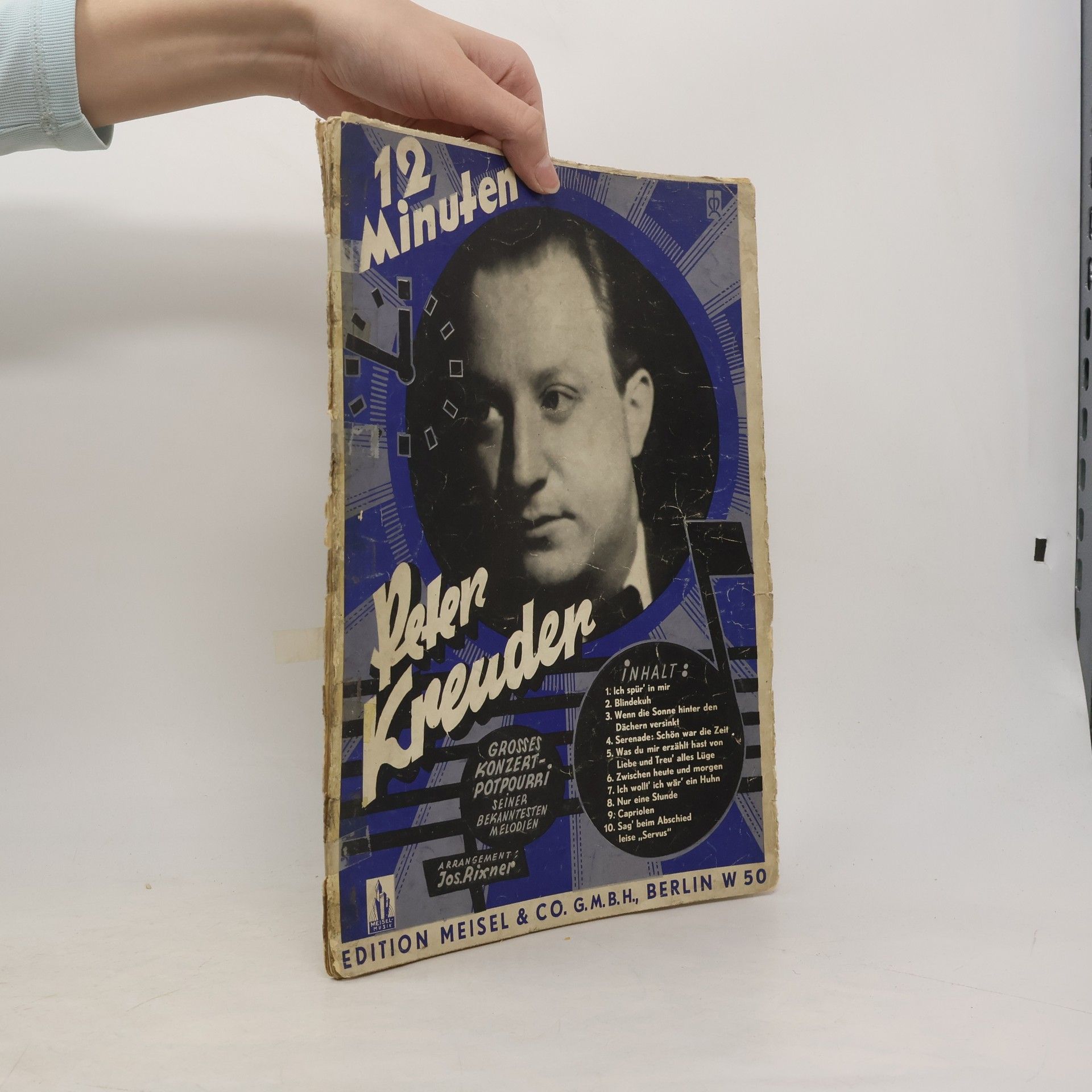 Kolektív autorov 12 Minuten. Peter Kreuder