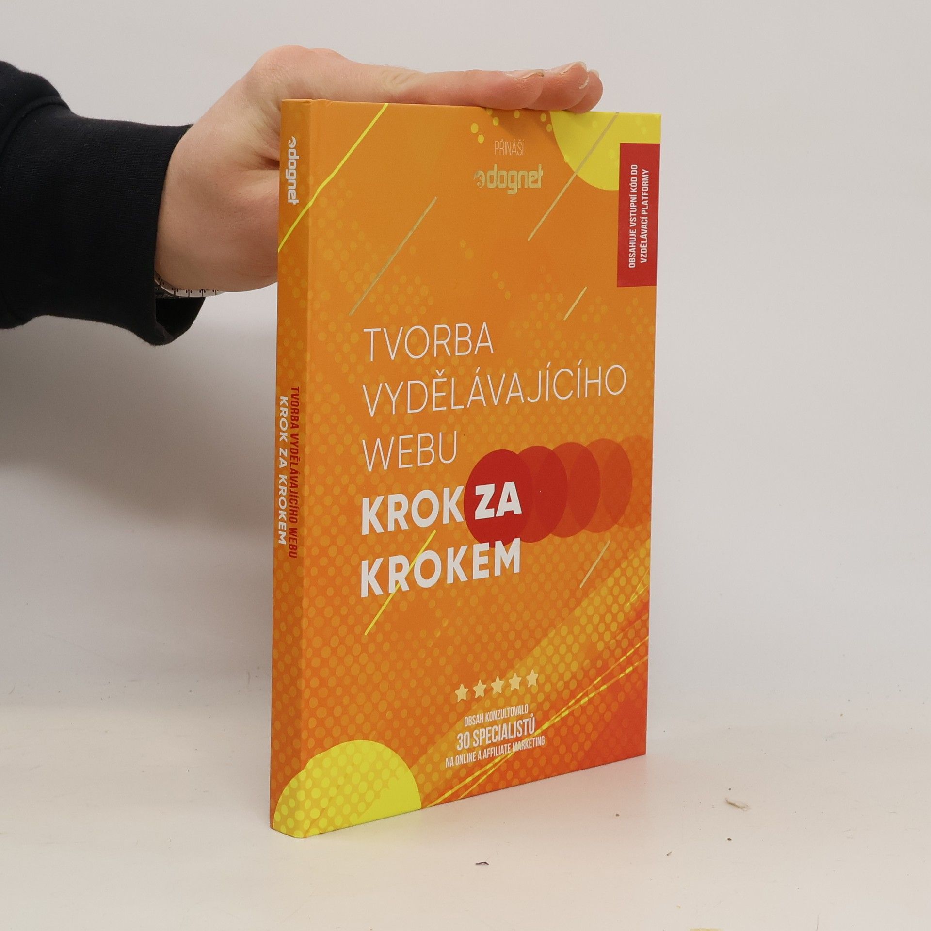 Hanka Čajková Tvorba vydělávajícího webu : krok za krokem