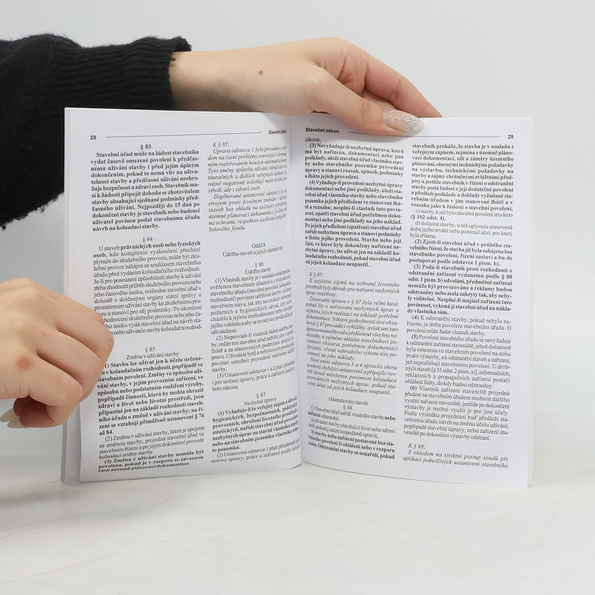 Česko DaF 98 Předpisy - 3: Stavební zákon po novele