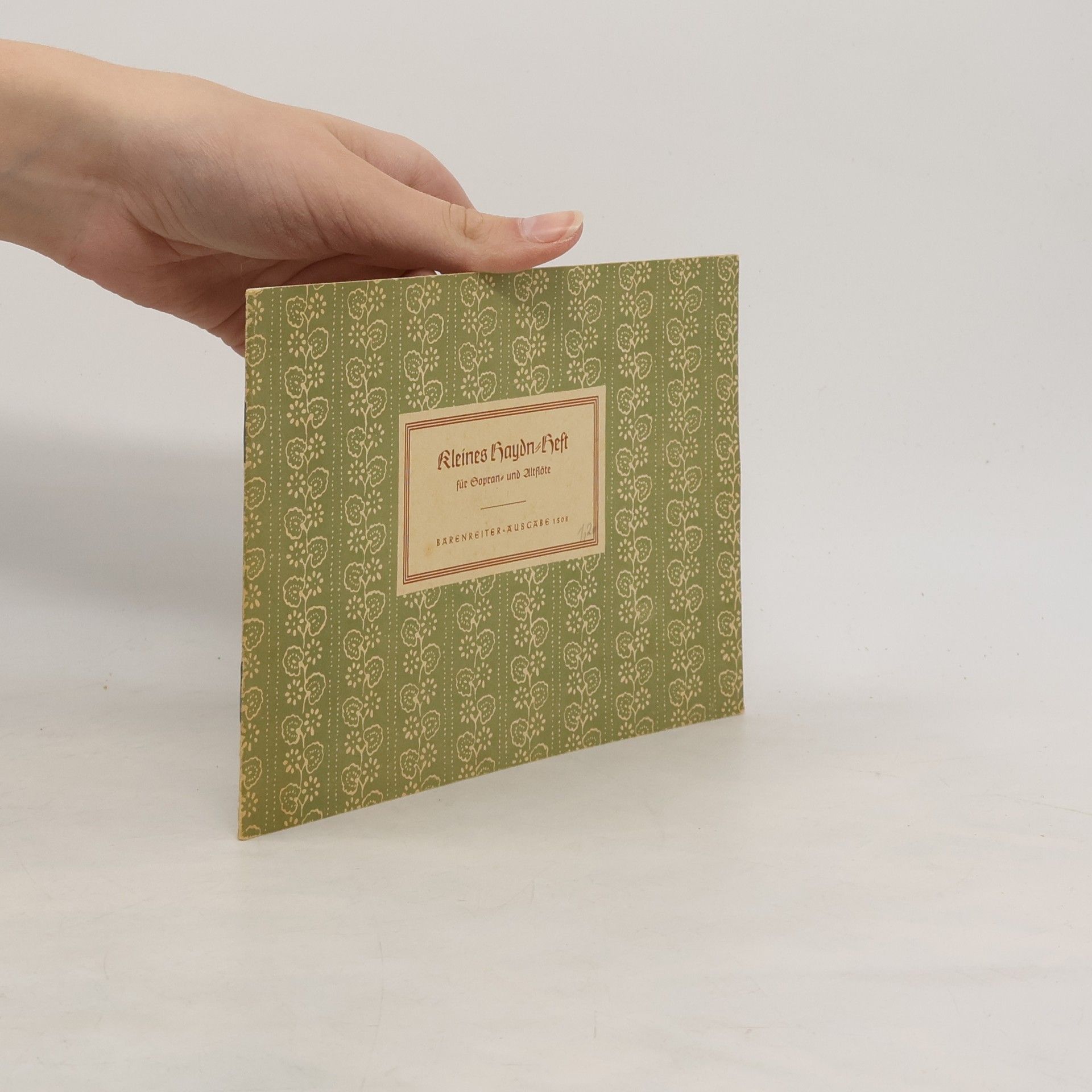 Joseph Haydn Kleines Haydn-Heft für Sopran- und Altflöte