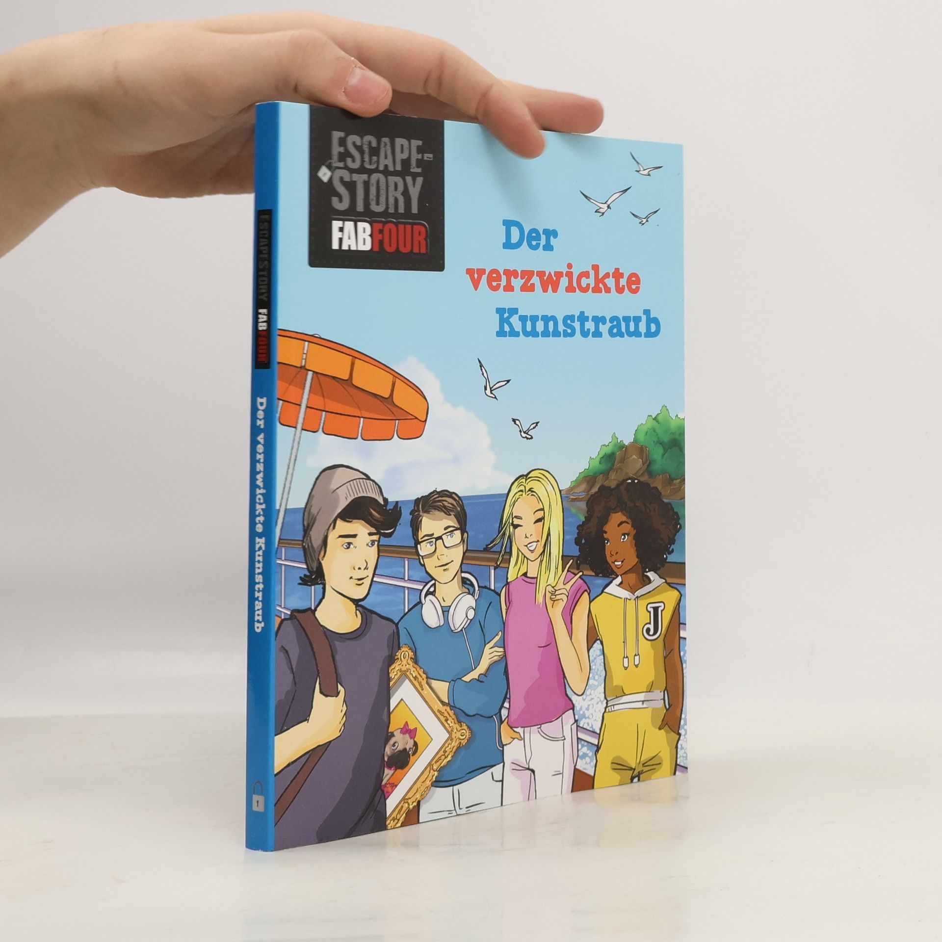 Kolektív autorov Escape Story Fab Four. Der verzwickte Kunstraub