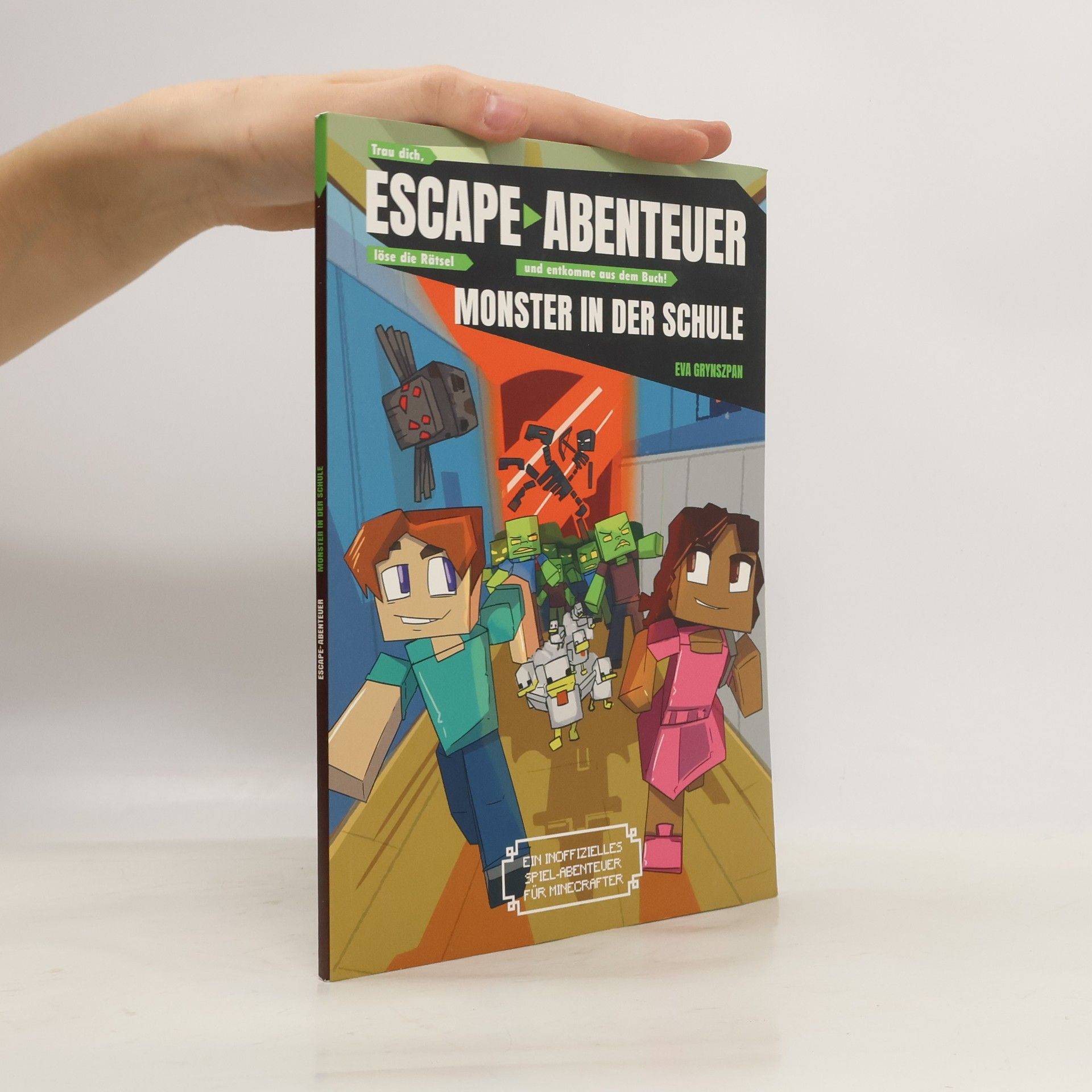 Eva Grynszpan Escape Abenteuer. Monster in der Schule