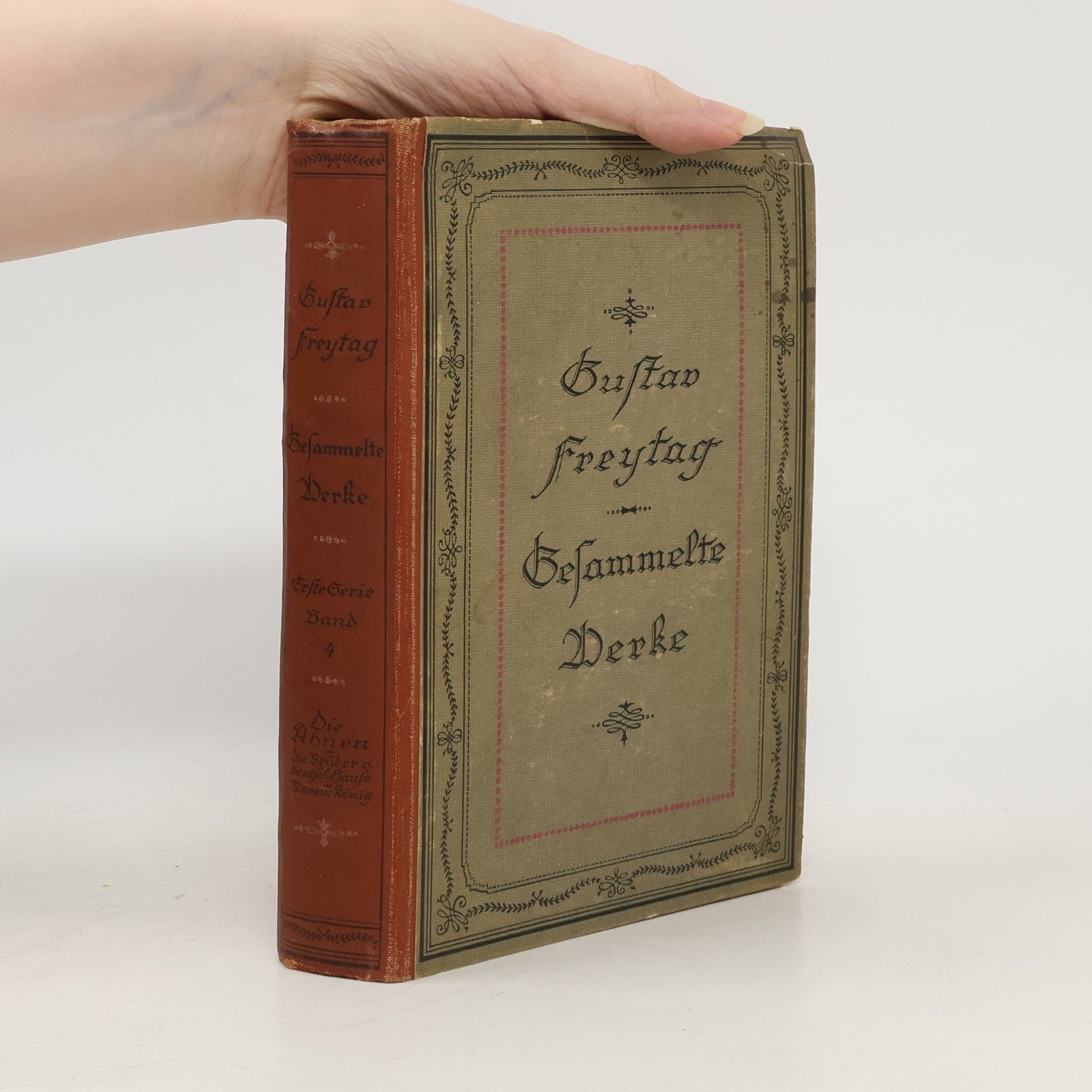 Gustav Freytag Gesammelte Werke 3-4