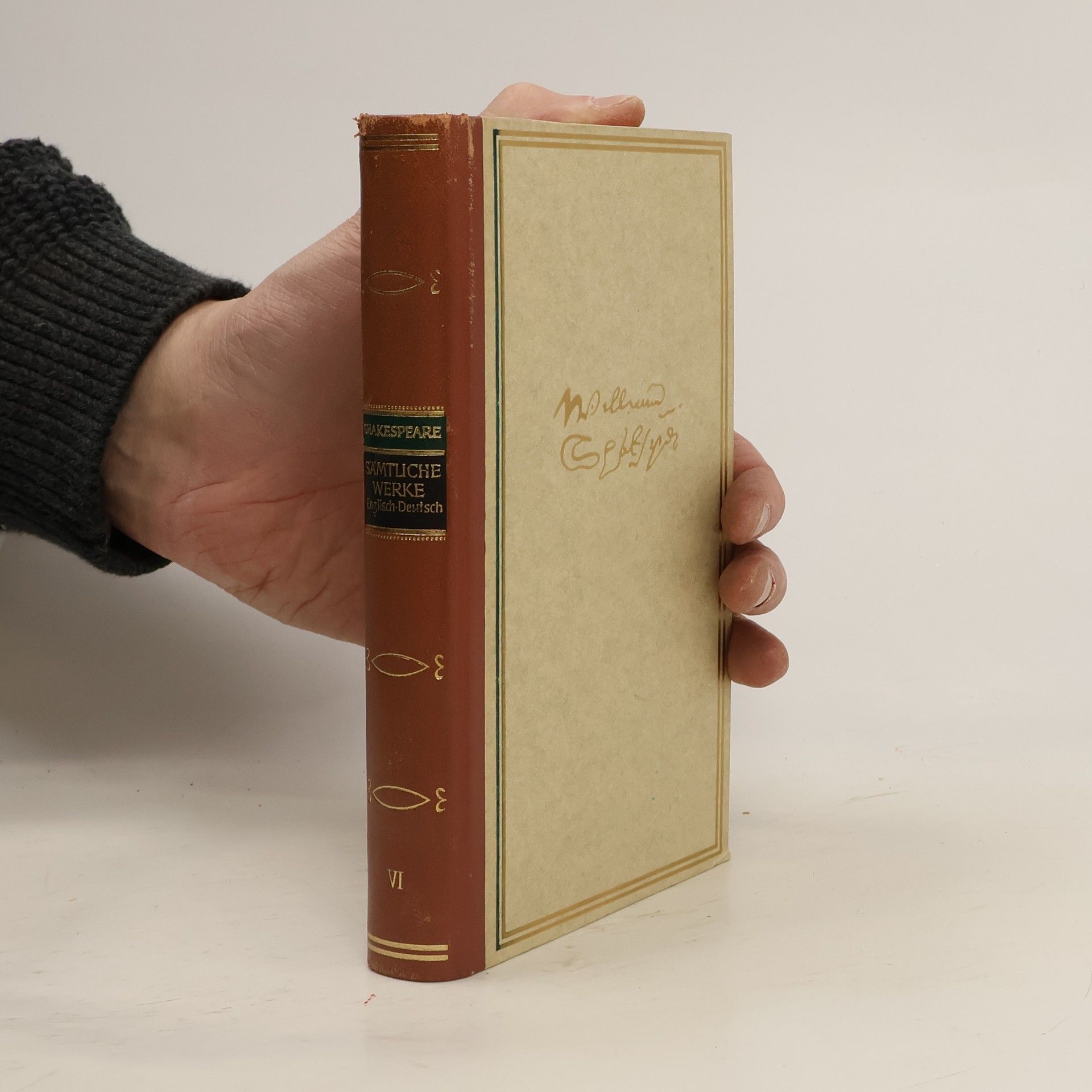 William Shakespeare Sämtliche Werke. Englisch-Deutsch VI