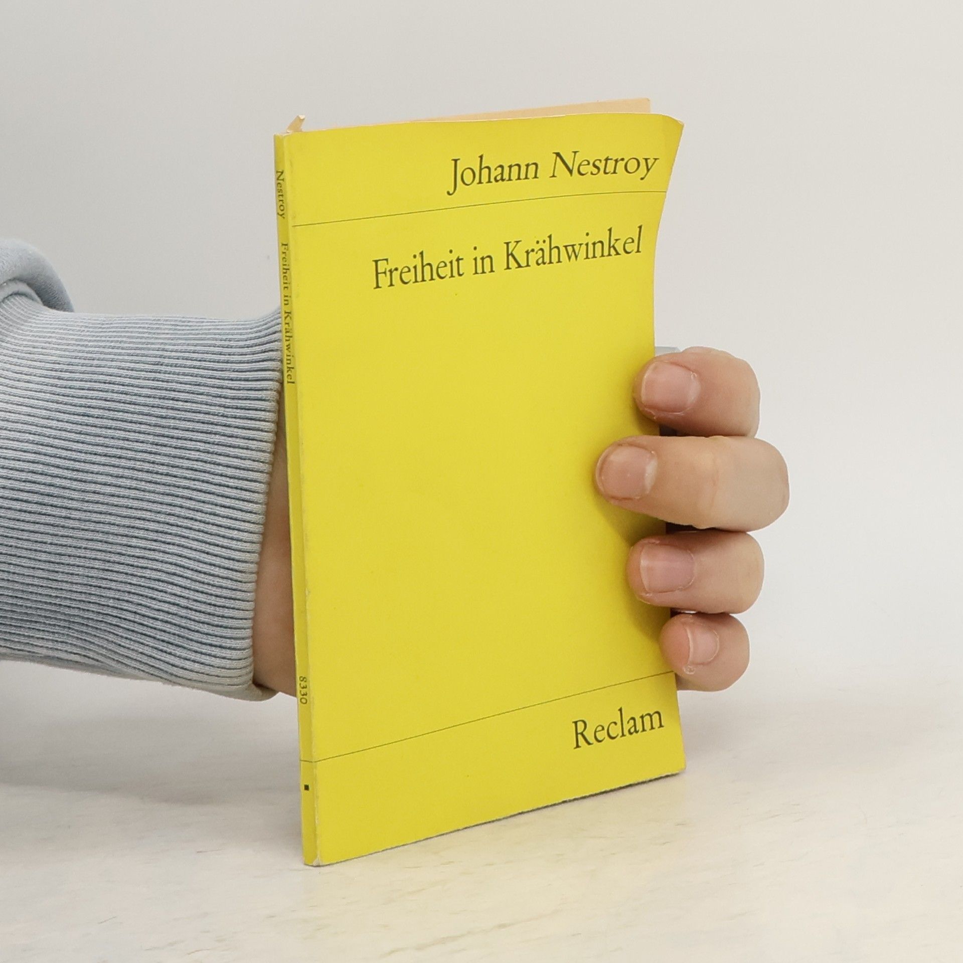 Johann Nestroy Freiheit in Krähwinkel